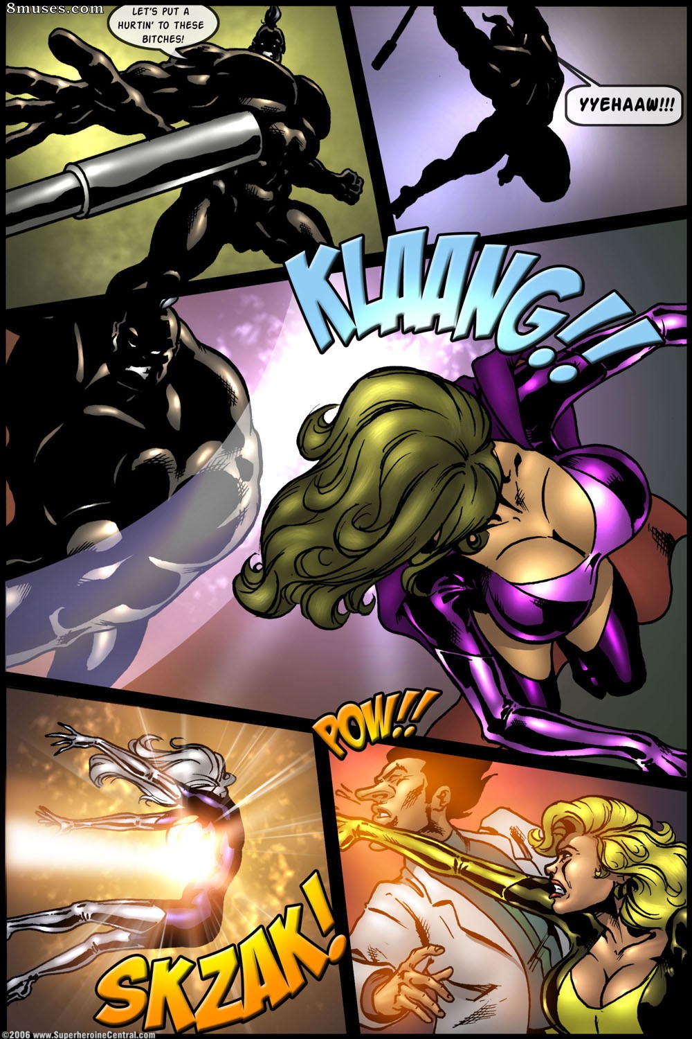 Superheroine Central Comics - Raposa tangerina - Página 110
