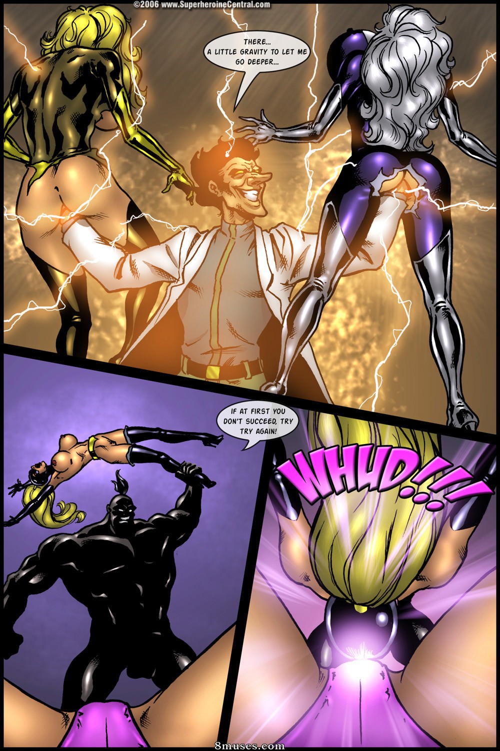 Superheroine Central Comics - Raposa tangerina - Página 114