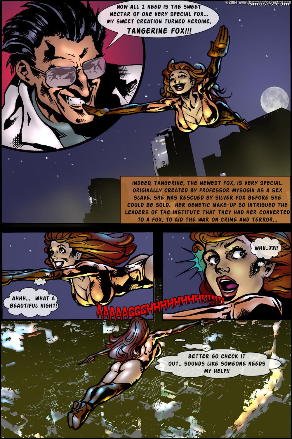Superheroine Central Comics - Zorra de tangerina - Página 3