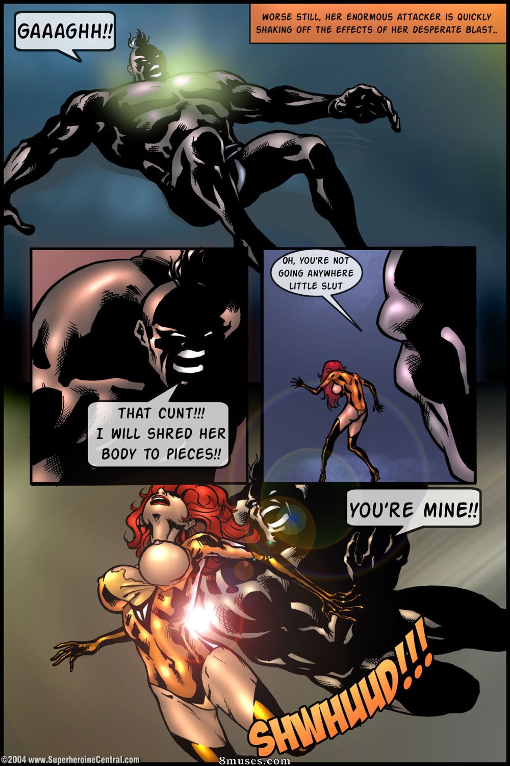 Superheroine Central Comics - Raposa tangerina - Página 12