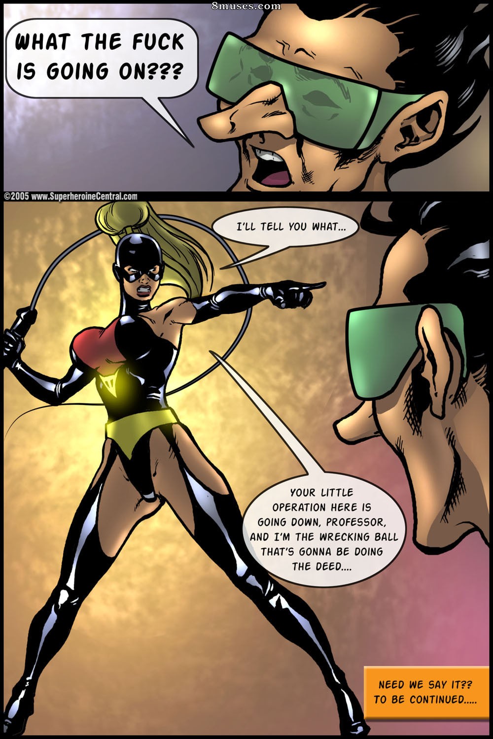 Superheroine Central Comics - Raposa tangerina - Página 71