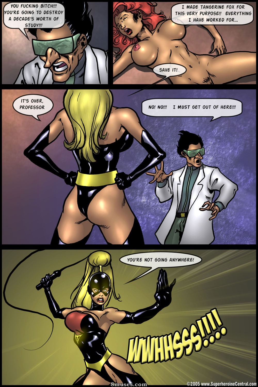 Superheroine Central Comics - Zorra de tangerina - Página 73