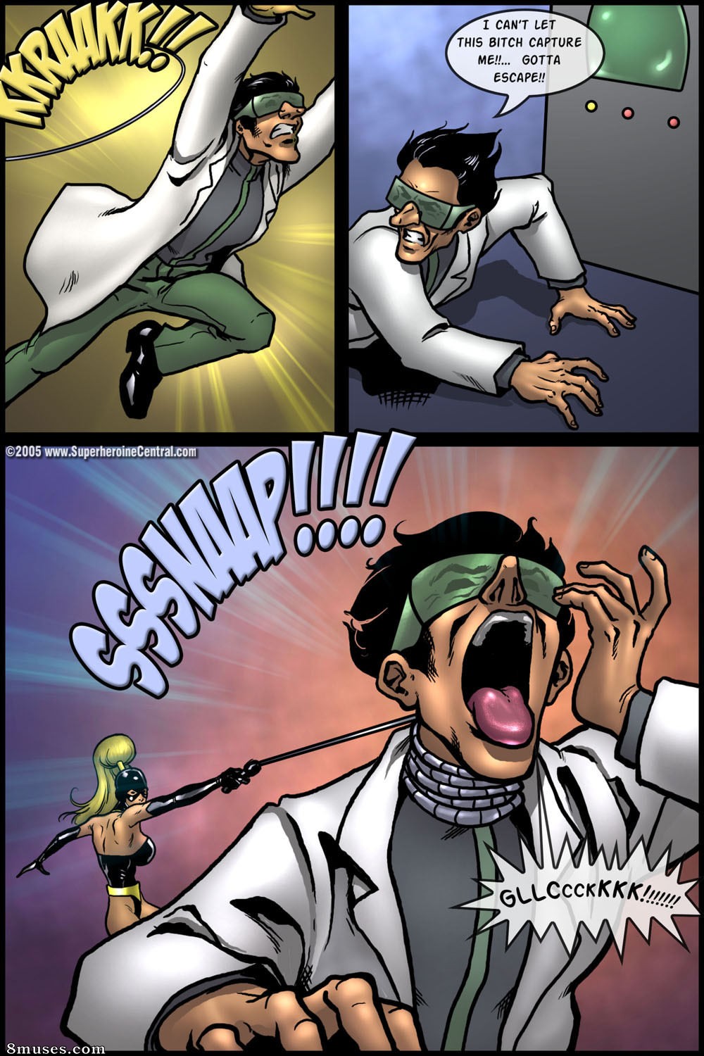 Superheroine Central Comics - Raposa tangerina - Página 74