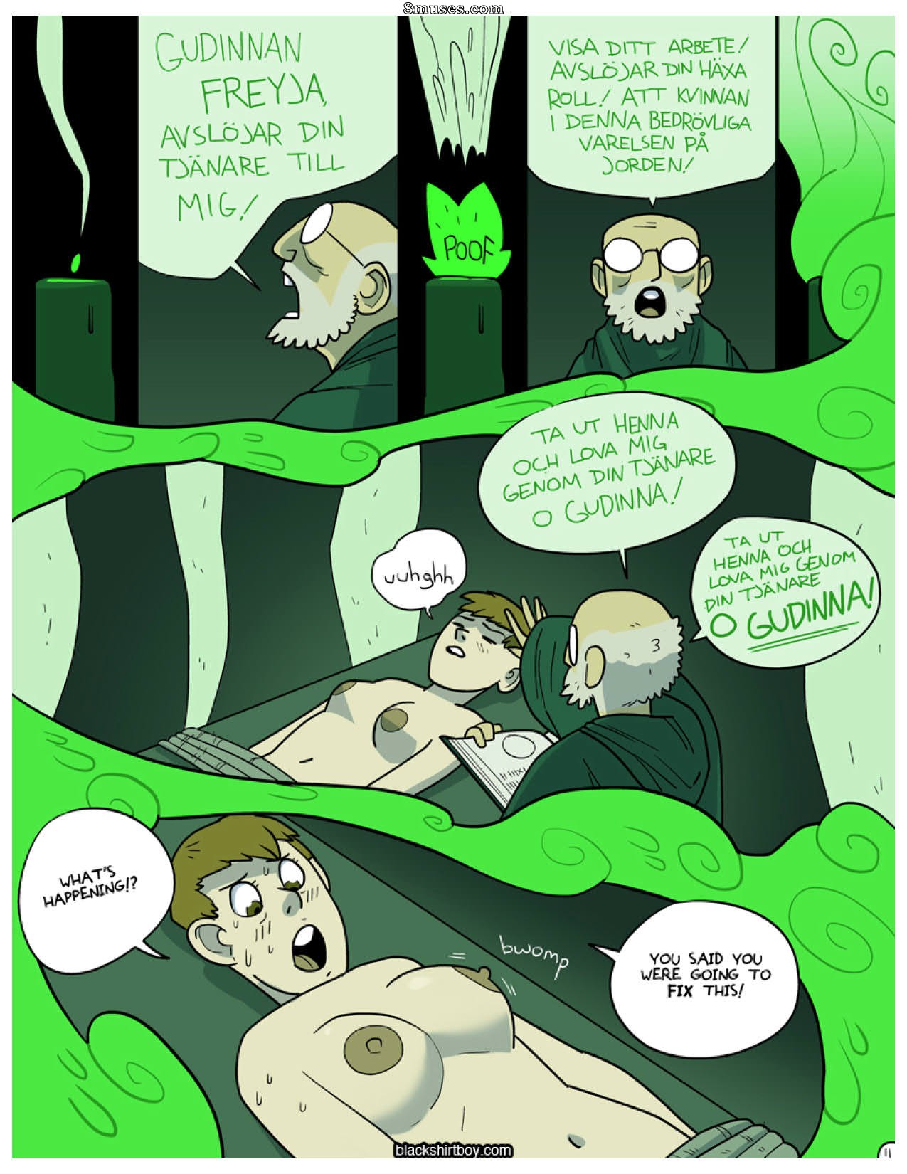 Blackshirtboy Comics - Femmes à la lumière de la lune - Page 12