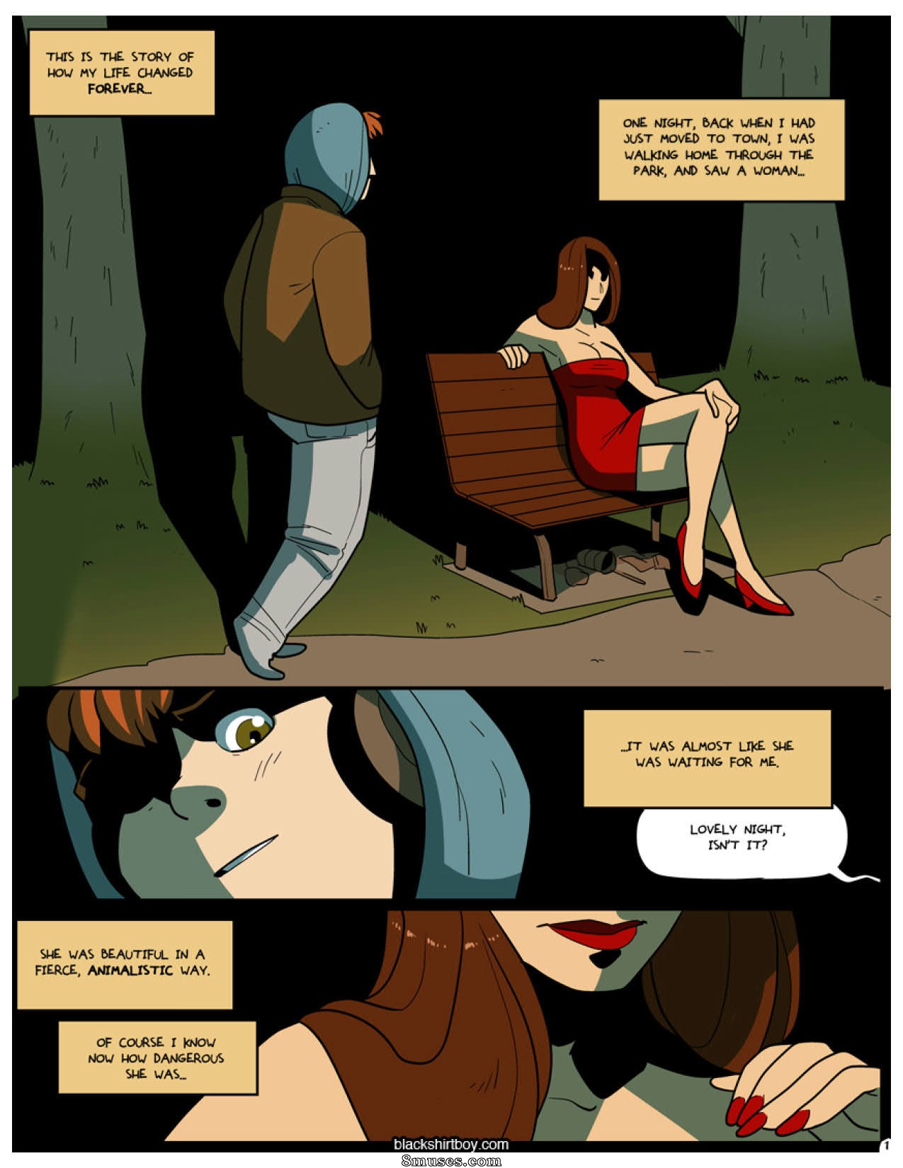 Blackshirtboy Comics - Femmes à la lumière de la lune - Page 2
