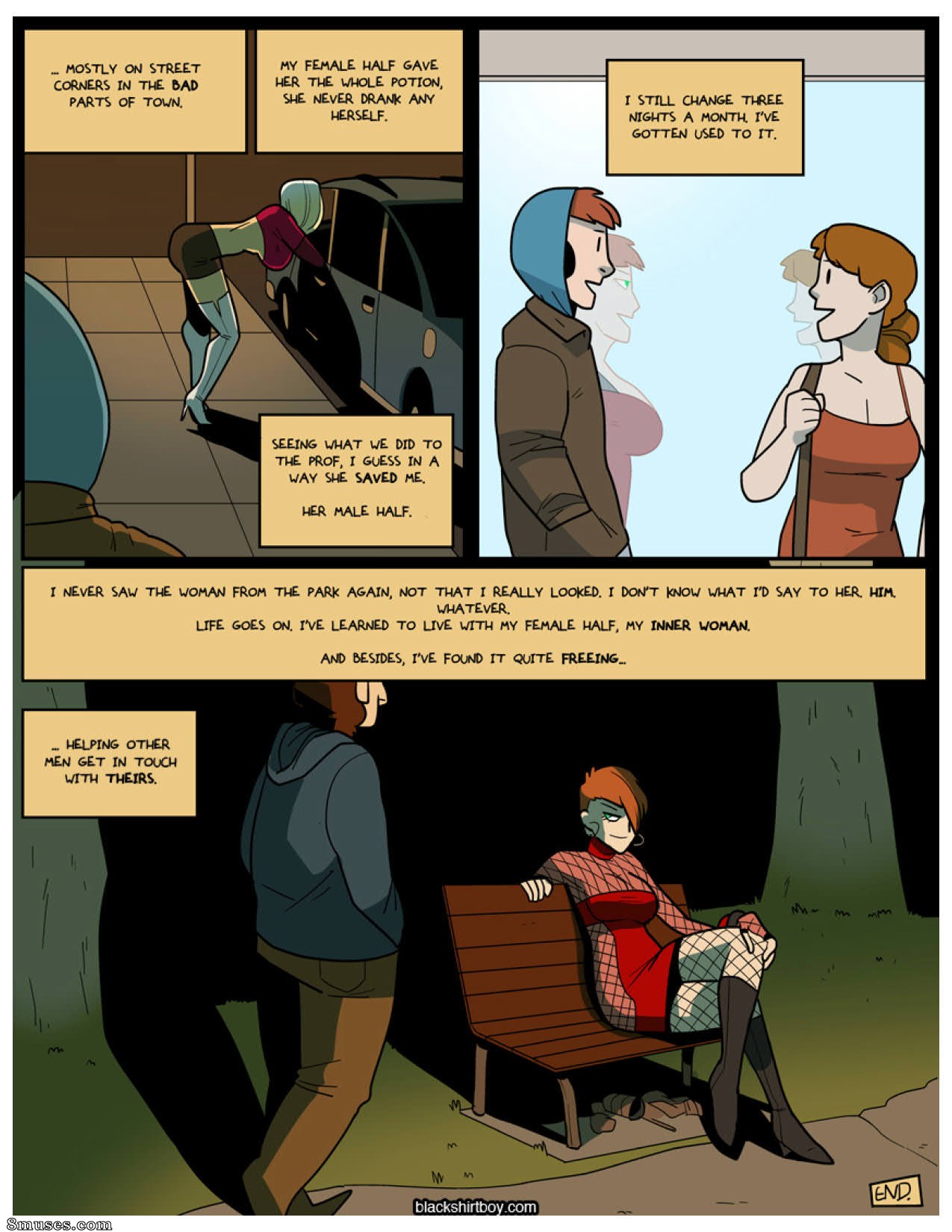 Blackshirtboy Comics - Femmes à la lumière de la lune - Page 21