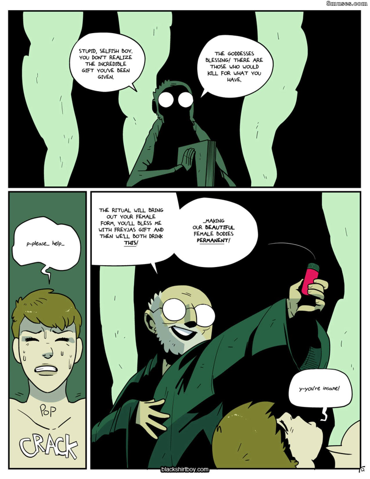 Blackshirtboy Comics - Femmes à la lumière de la lune - Page 13