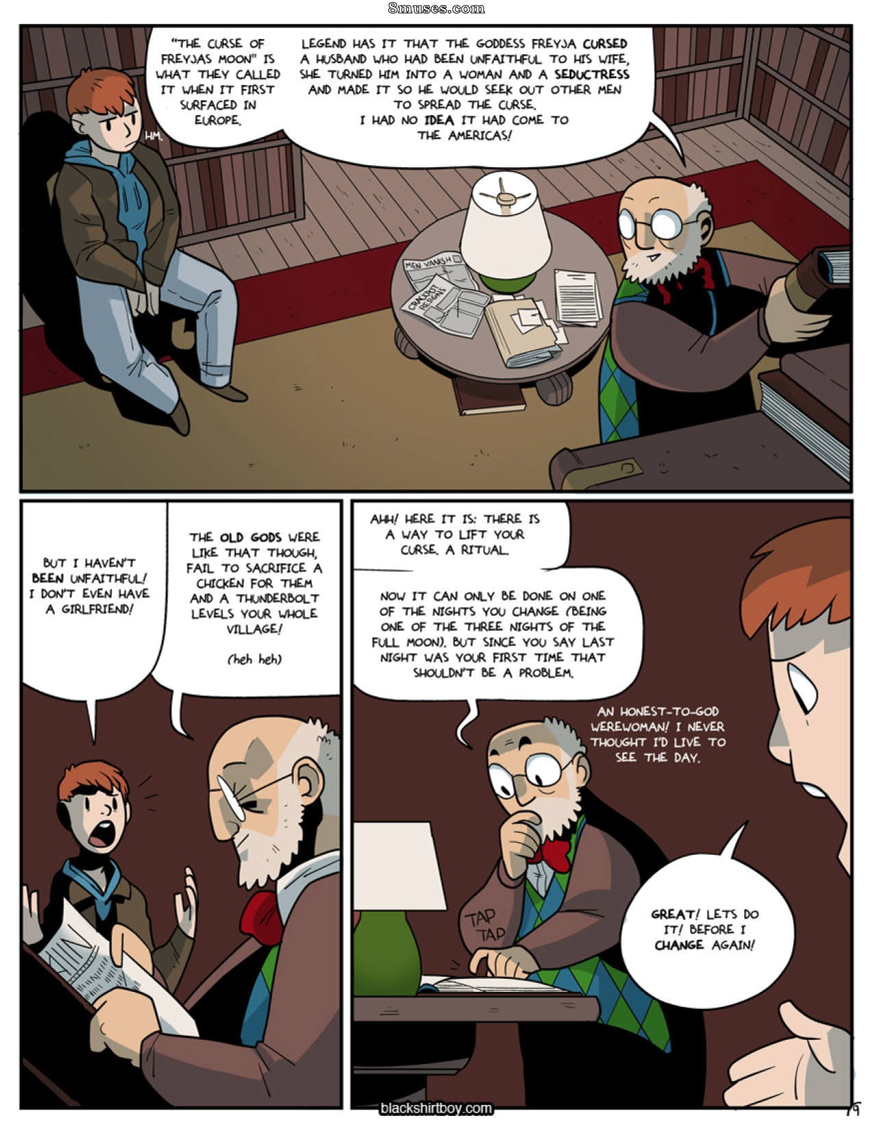 Blackshirtboy Comics - Femmes à la lumière de la lune - Page 10
