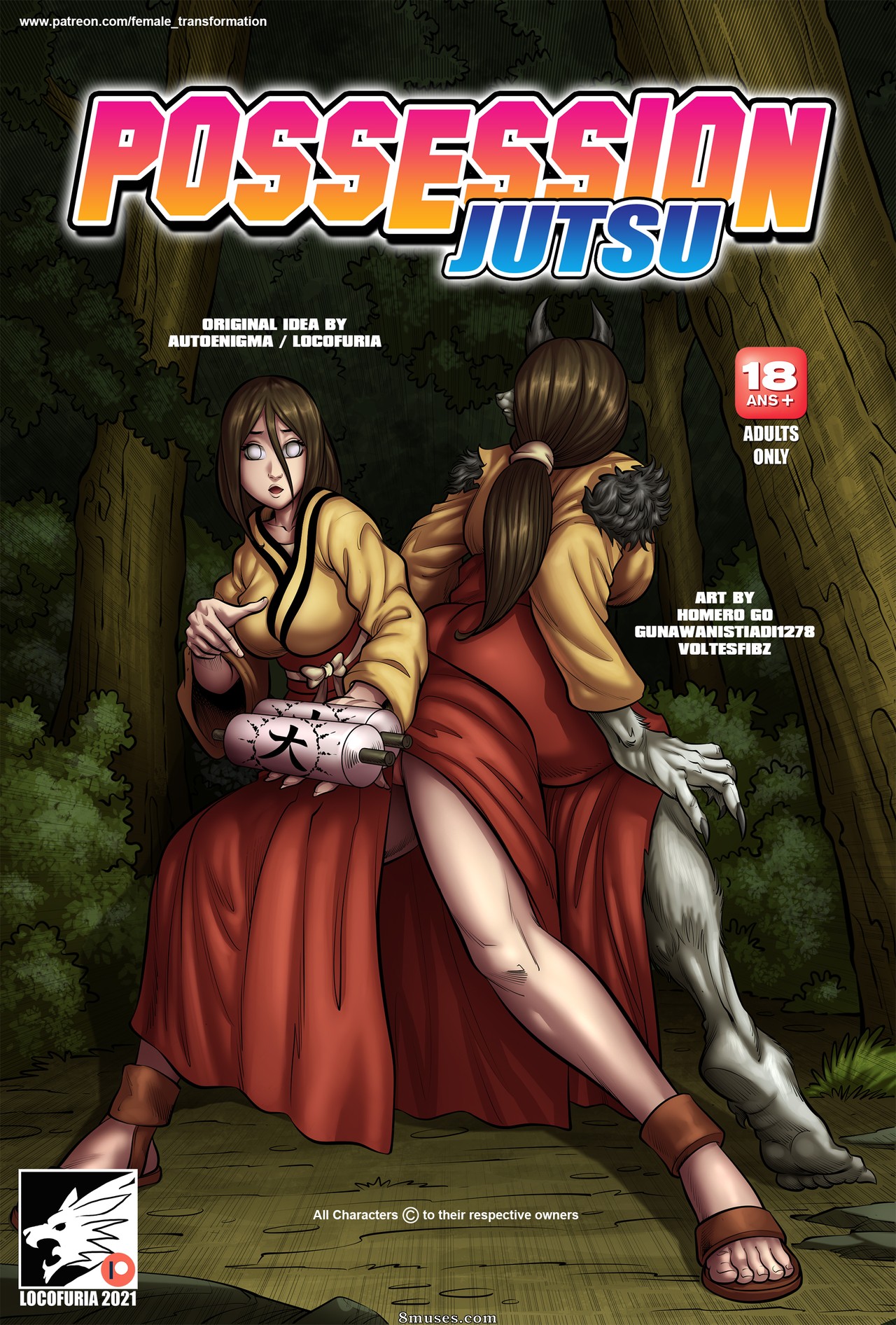 Page 1 | Locofuria-Comics/Possession-Jutsu | 8muses - Sex Comics