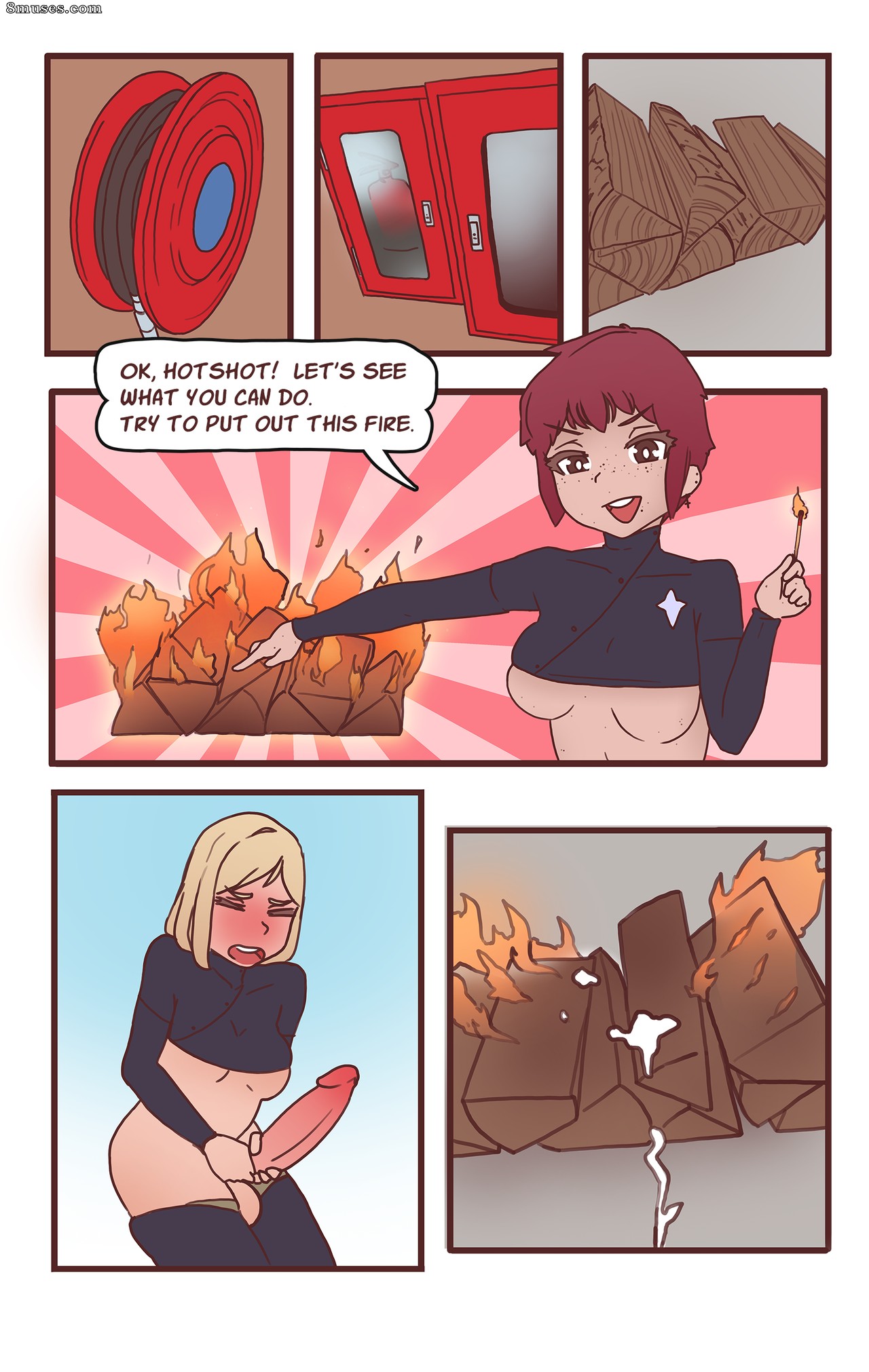 Fumophu11 - Futa FireFighters - Practical Applications - Training Day - Page 7