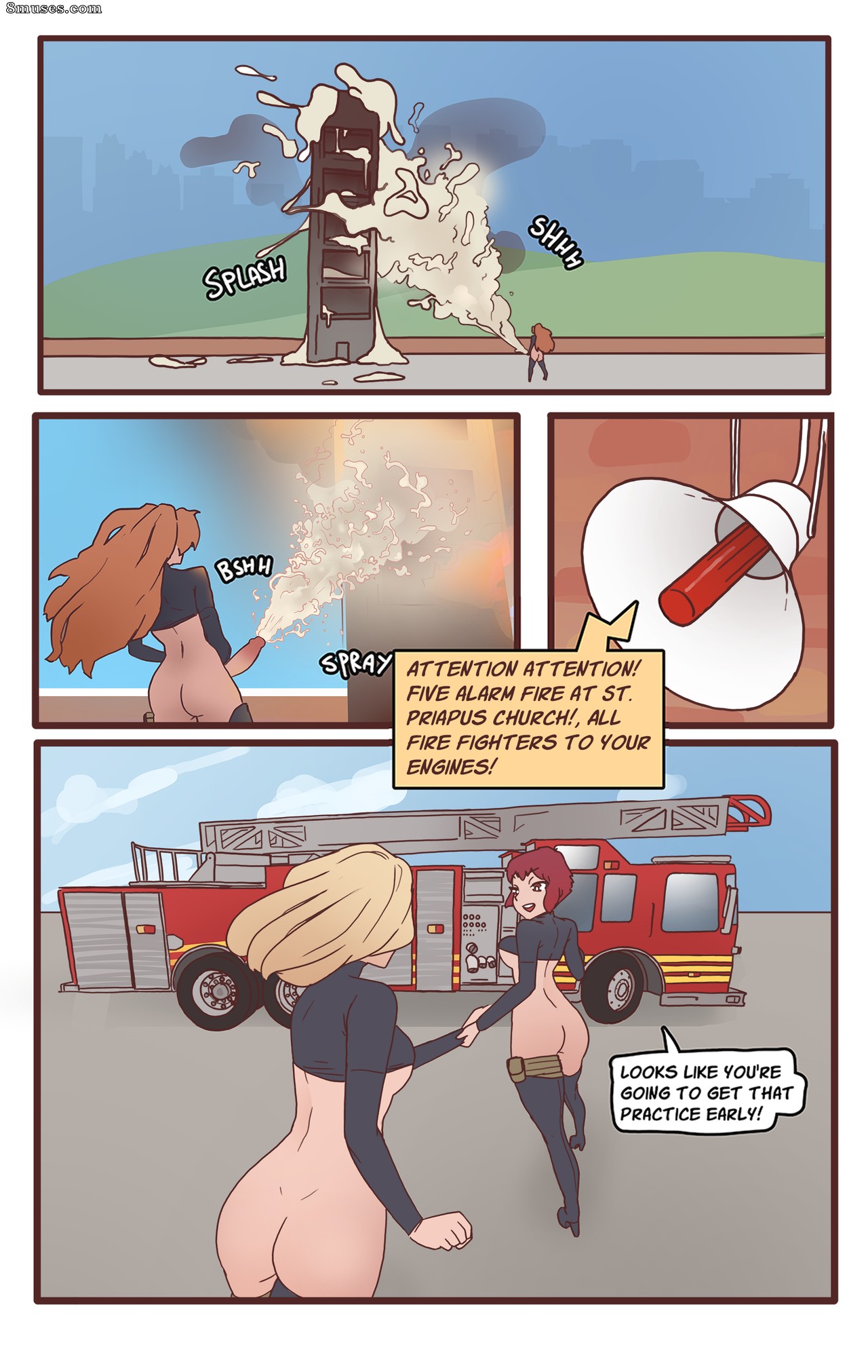 Fumophu11 - Futa FireFighters - Practical Applications - Training Day - Page 13