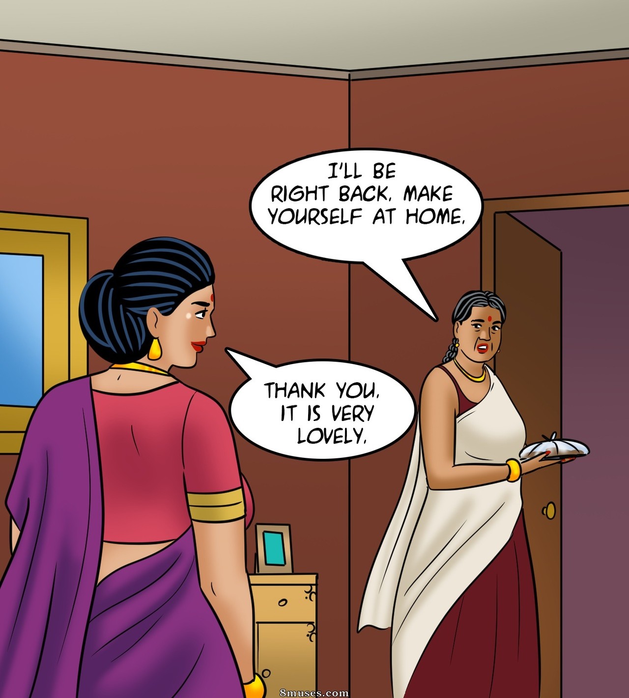 Page 50 | Velamma-Comics/Velamma/Issue-116-Love-Thy-Neighbour | 8muses - Sex  Comics