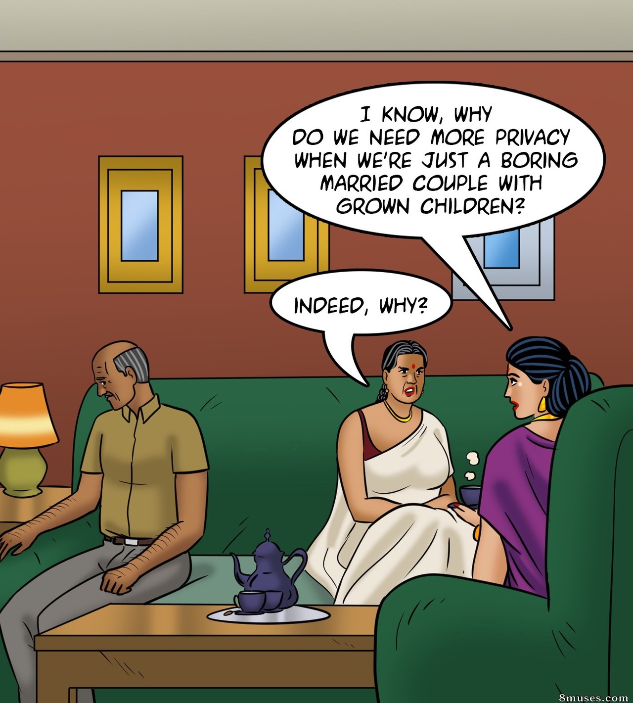 Velamma - Issue 116 - Love Thy Neighbour - Page 56