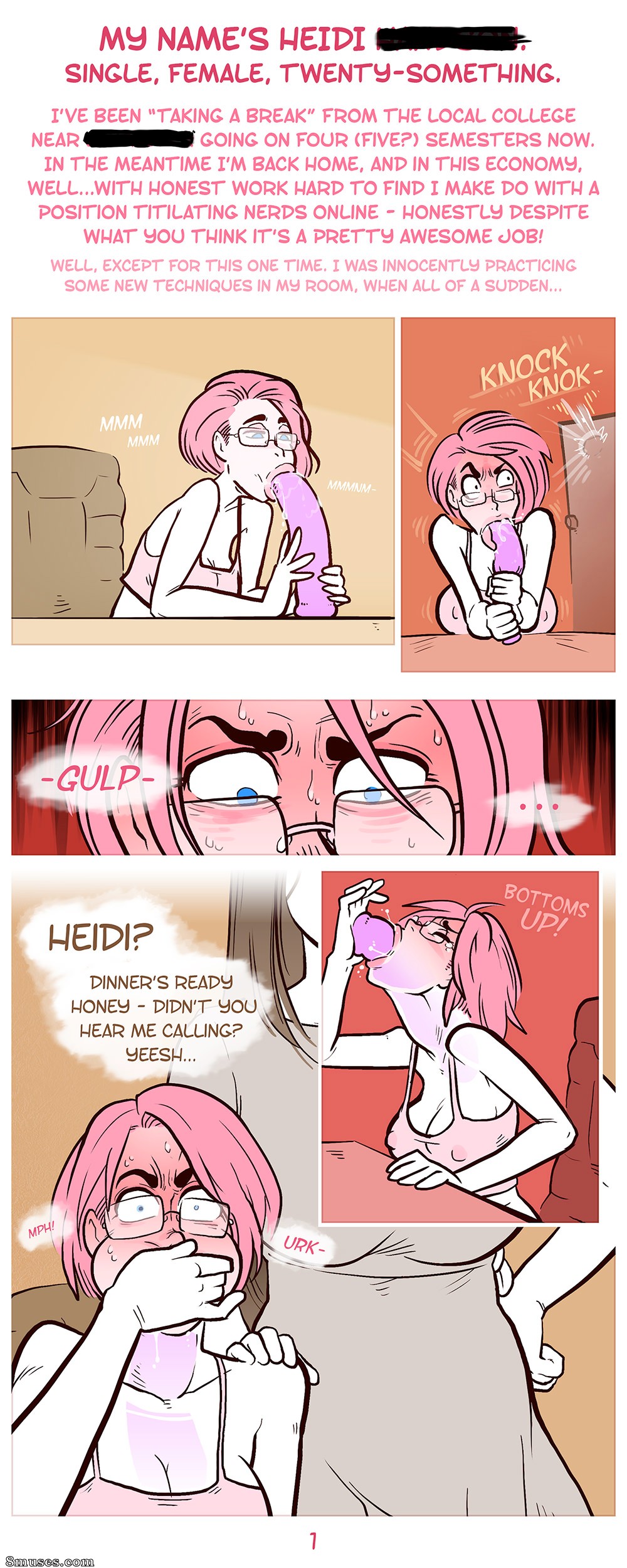 Sparrow - Heidi Whores Hidey Holes - Page 1