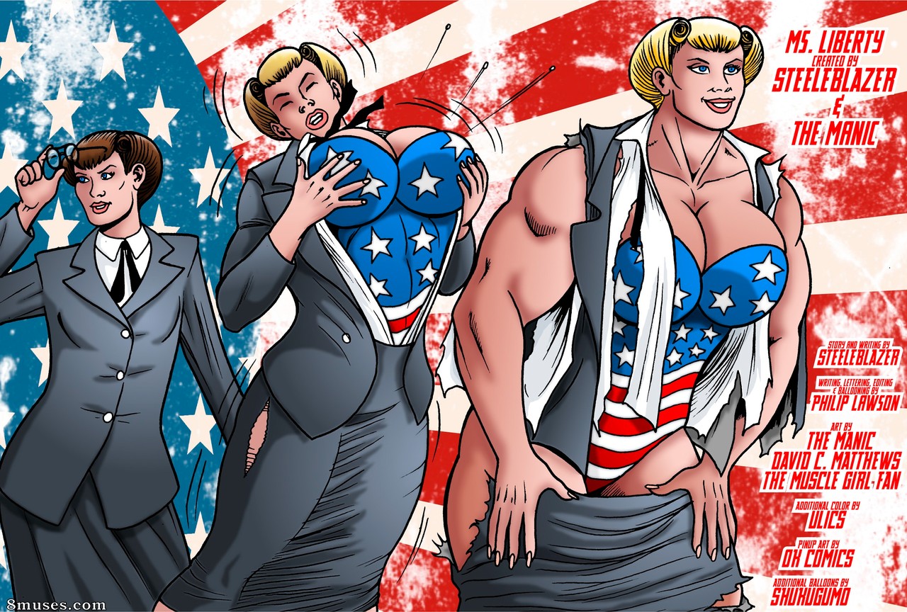Manic Comics - Amor e guerra da Sra. Liberdade - Página 14