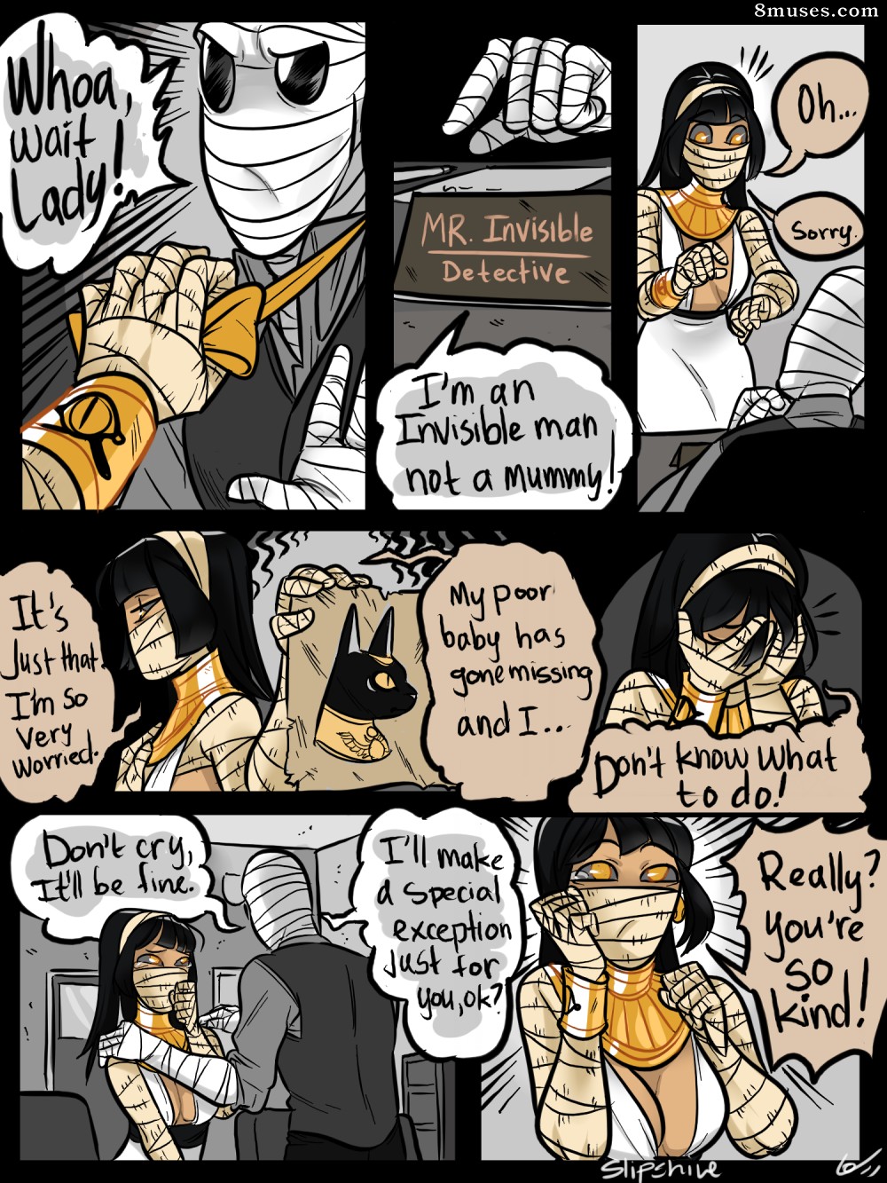 Mr.Invisible and the vampire - Issue 4 - Page 3