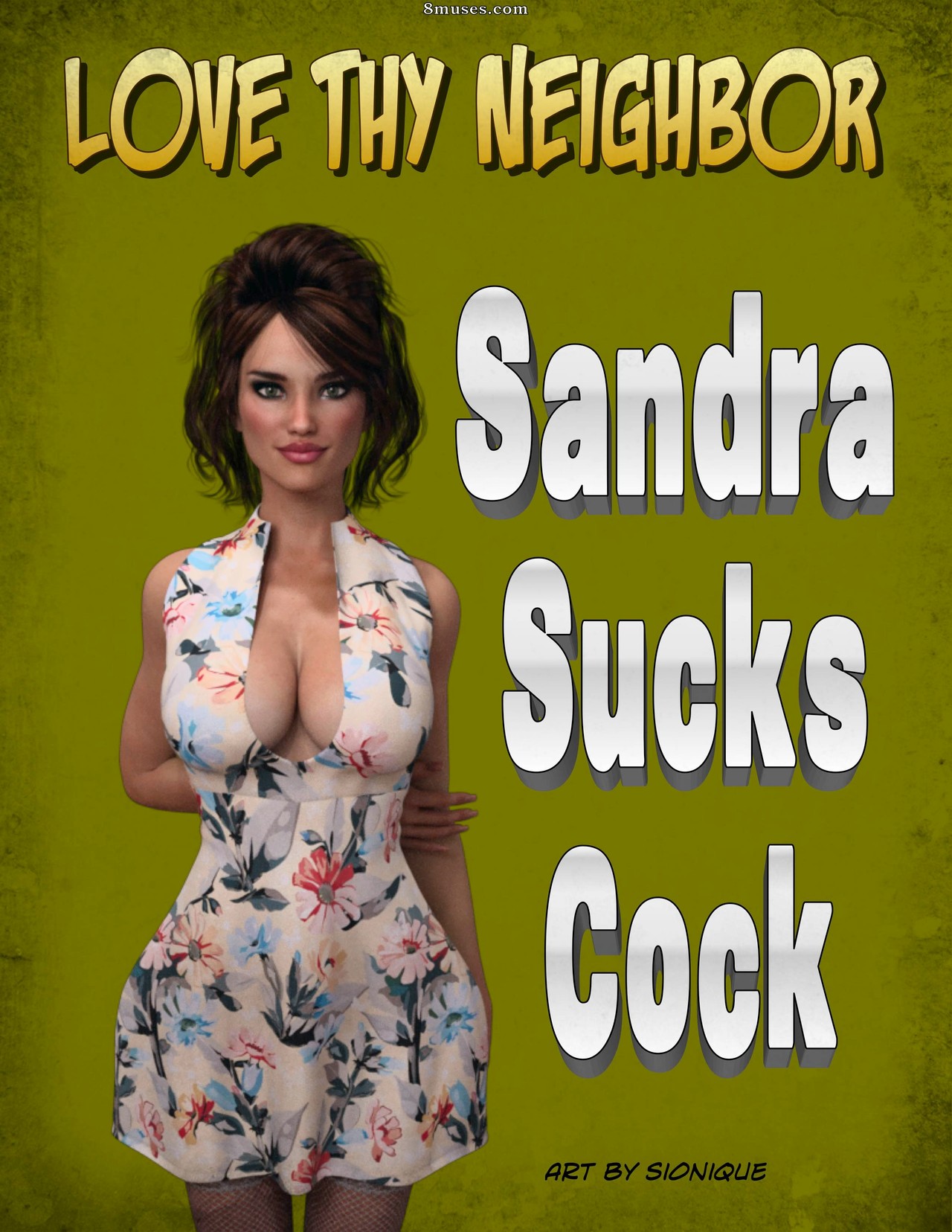 Sionique - Love Thy Neighbor - Sandra Sucks Cock - Page 1