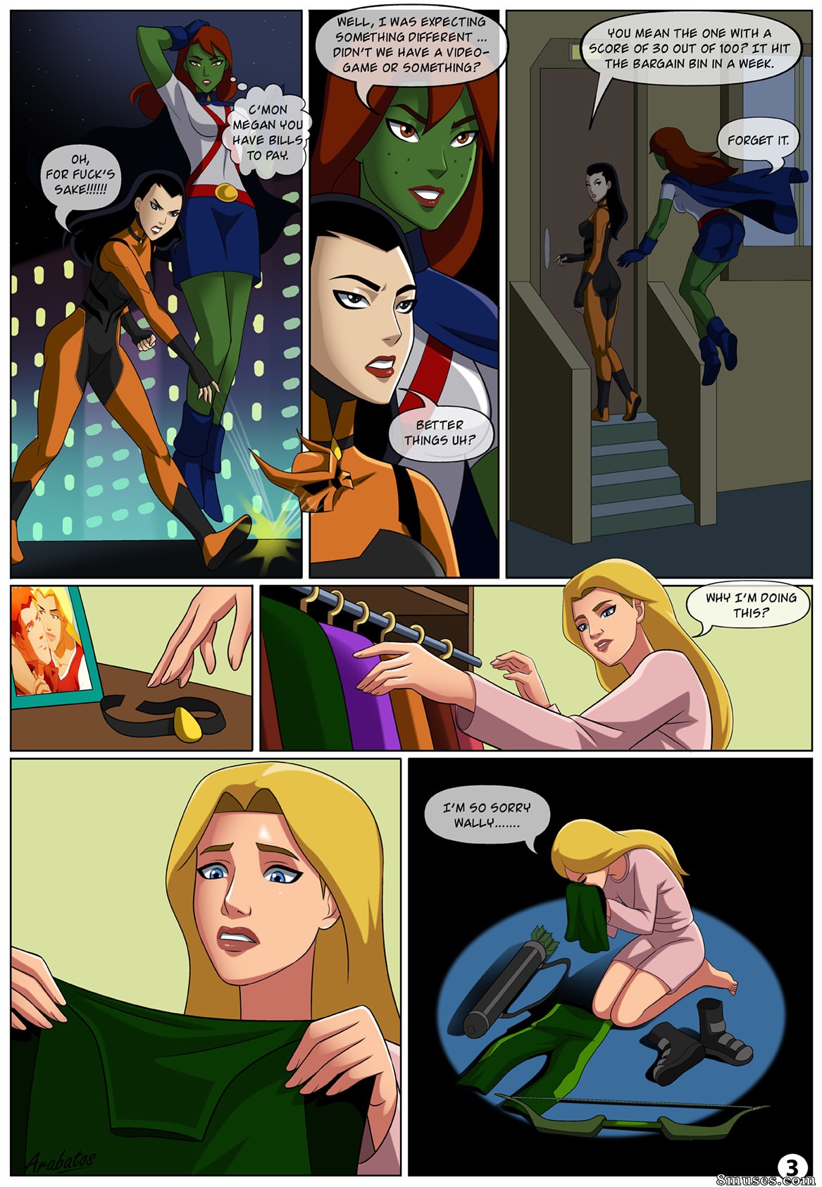 Comics - Low Class Heroines - Page 3