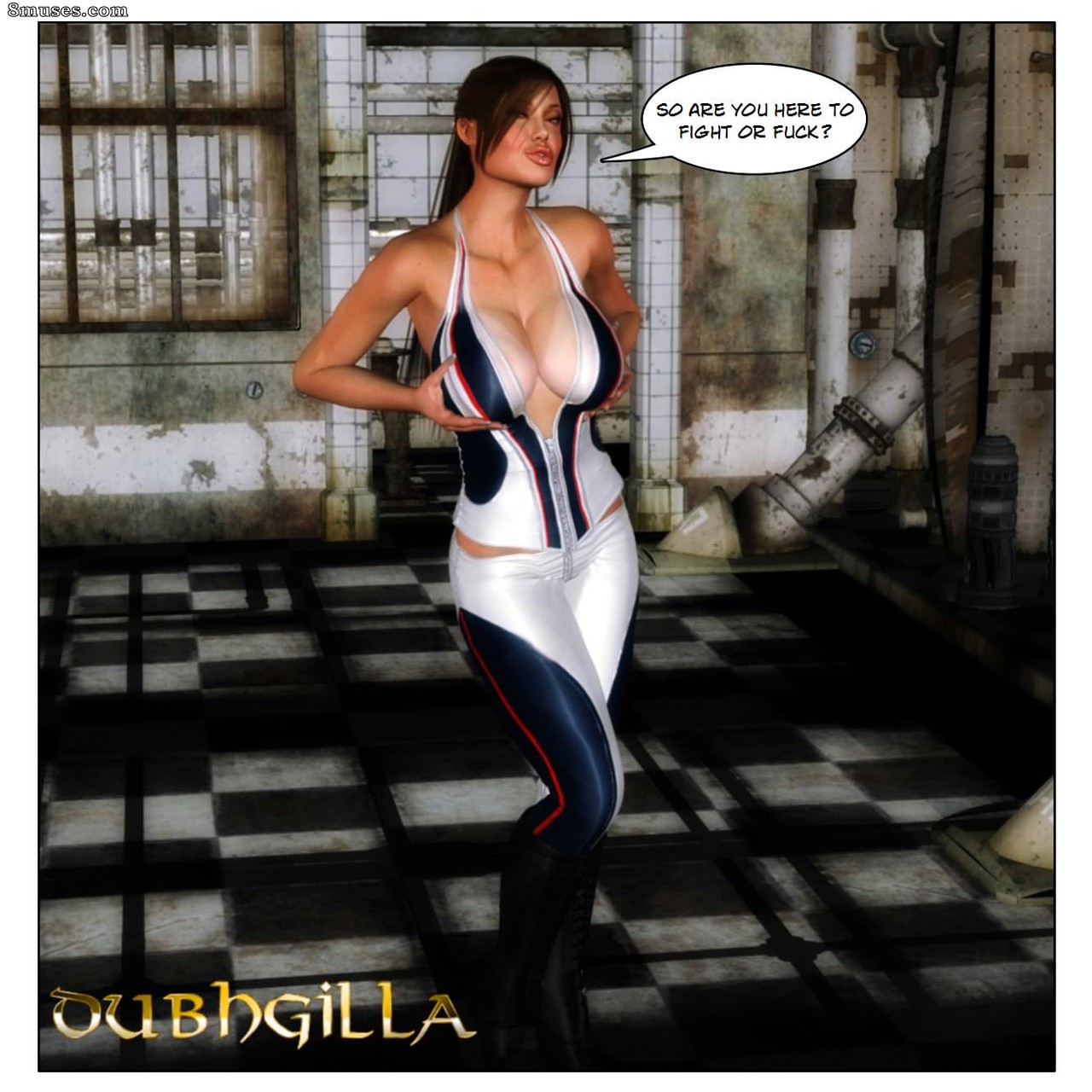 Dubh3d-Dubhgilla Comics - Angelina - A fã - Página 1