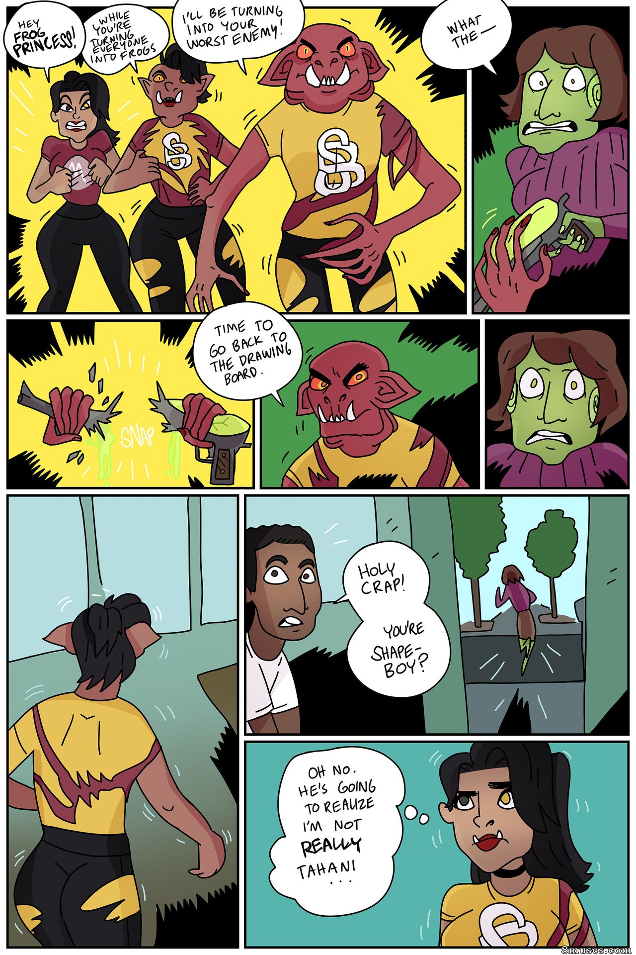 Page 15 | TG-Comics/Grumpy-TG/The-Bizarre-Adventures-of-Shape-Boy ...