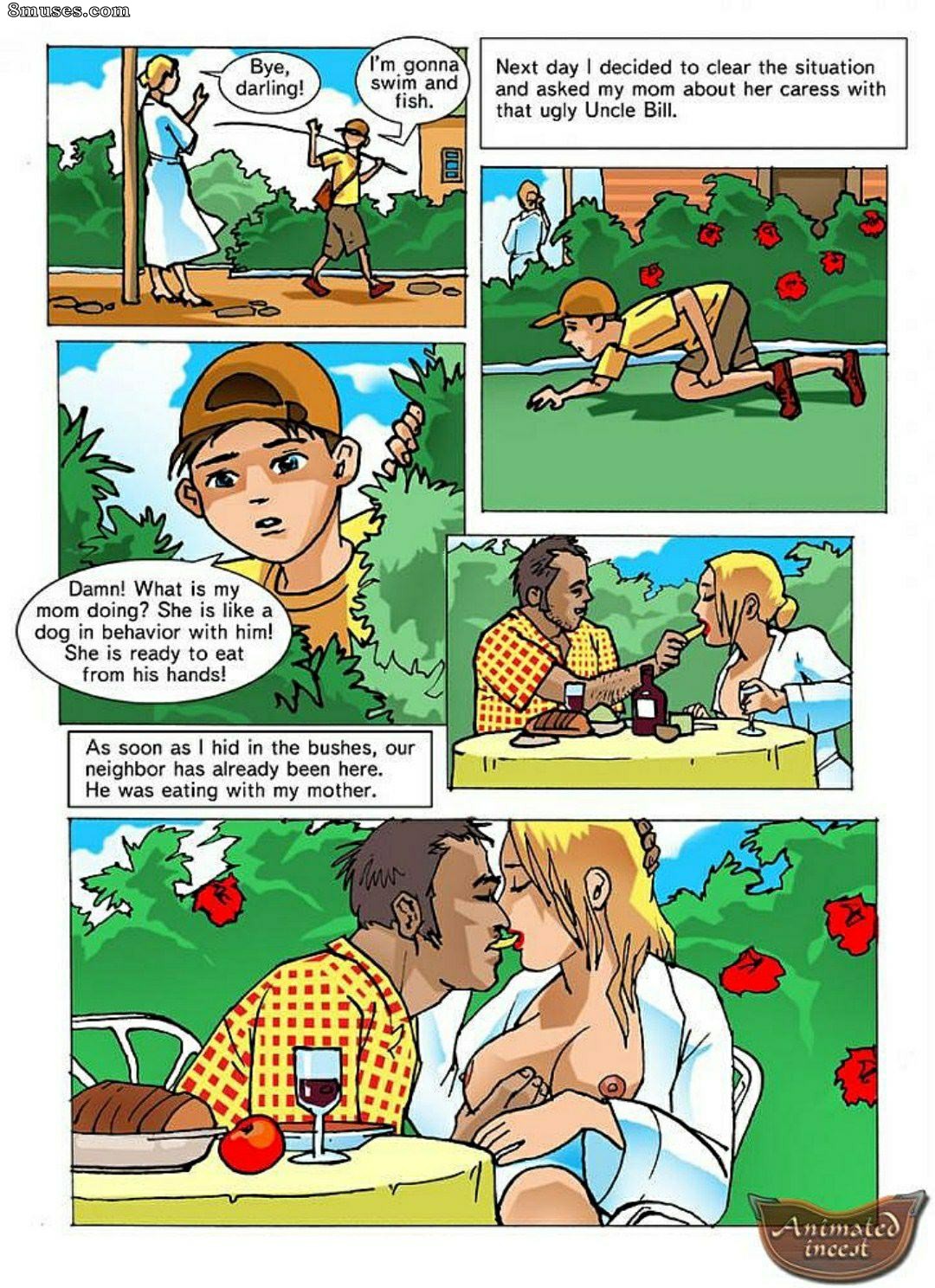 Animated Incest Comics - Ele viu tudo - Página 2