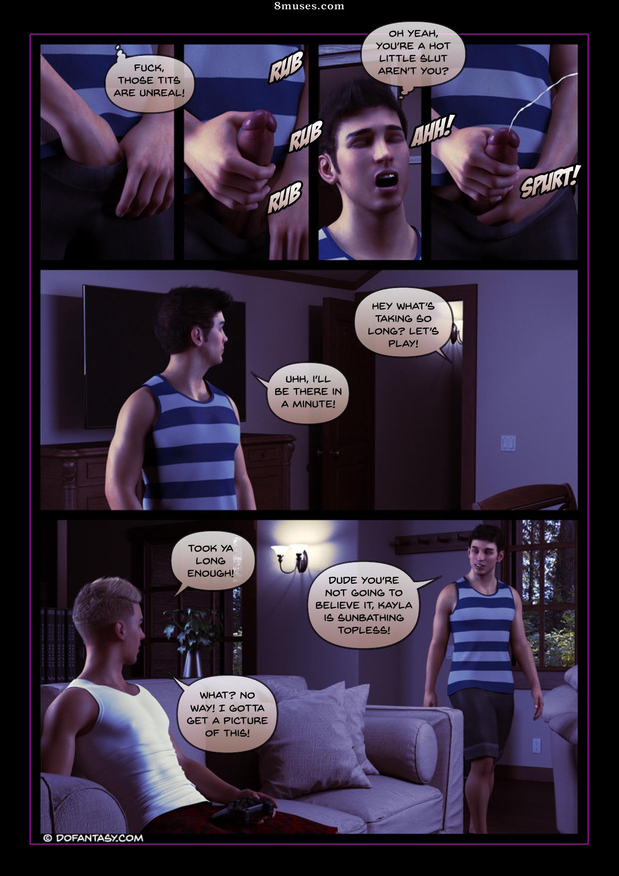 501-600 - Fansadox 505 - Kayla's Summer Break 1 - Losing Control - Hawke - Page 18