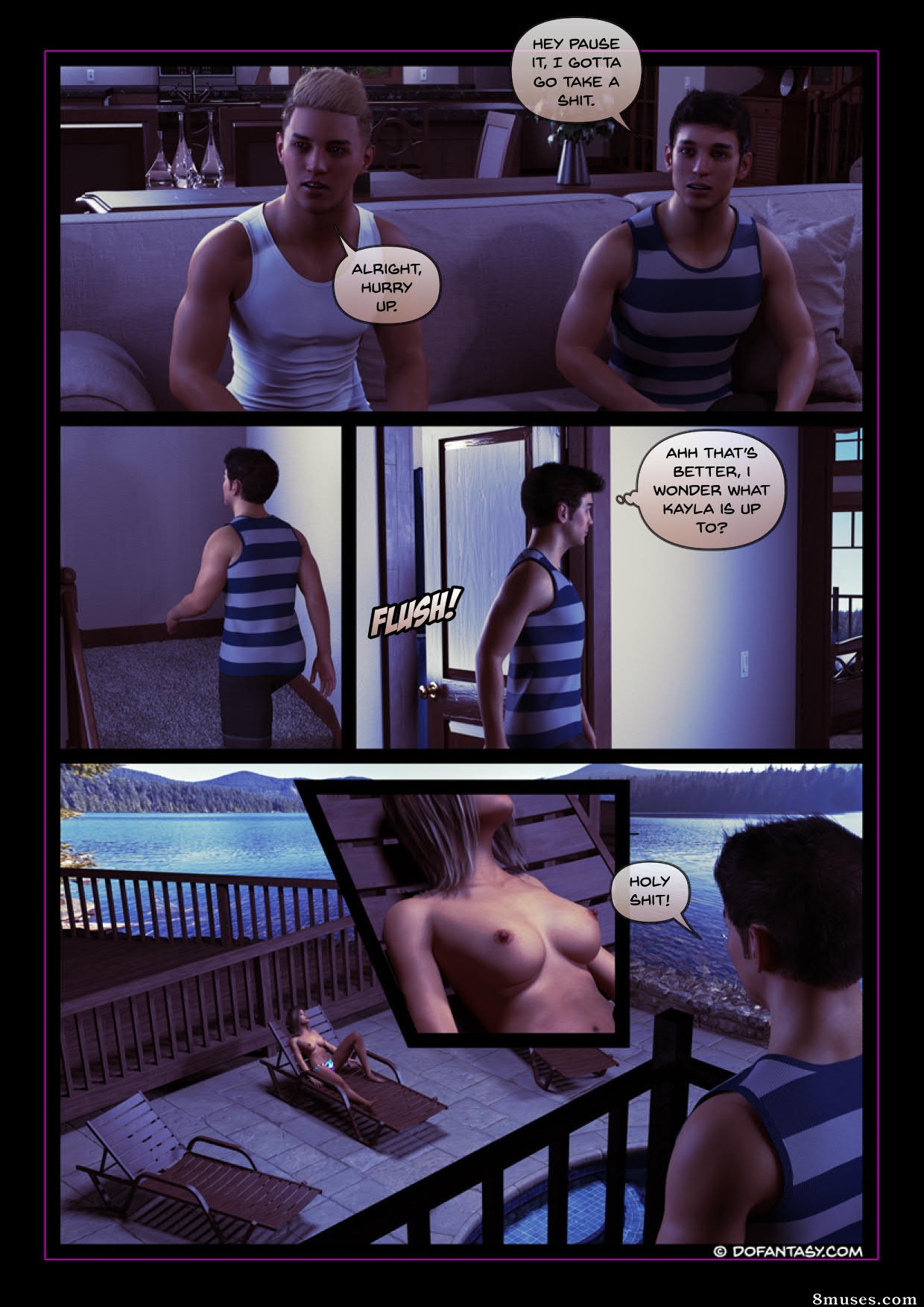 501-600 - Fansadox 505 - Kayla's Summer Break 1 - Losing Control - Hawke - Page 17