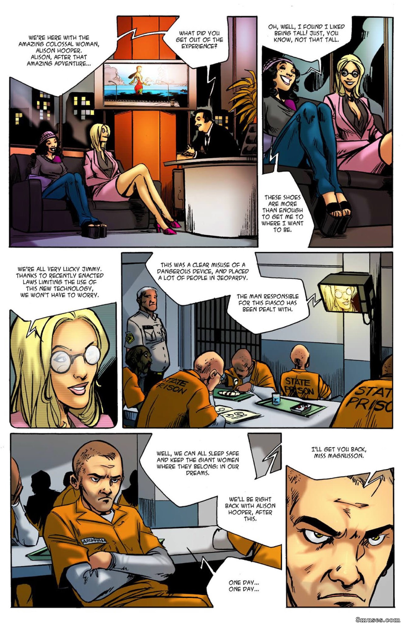 Giantess Club Comics - Gran Estreno - Página 12