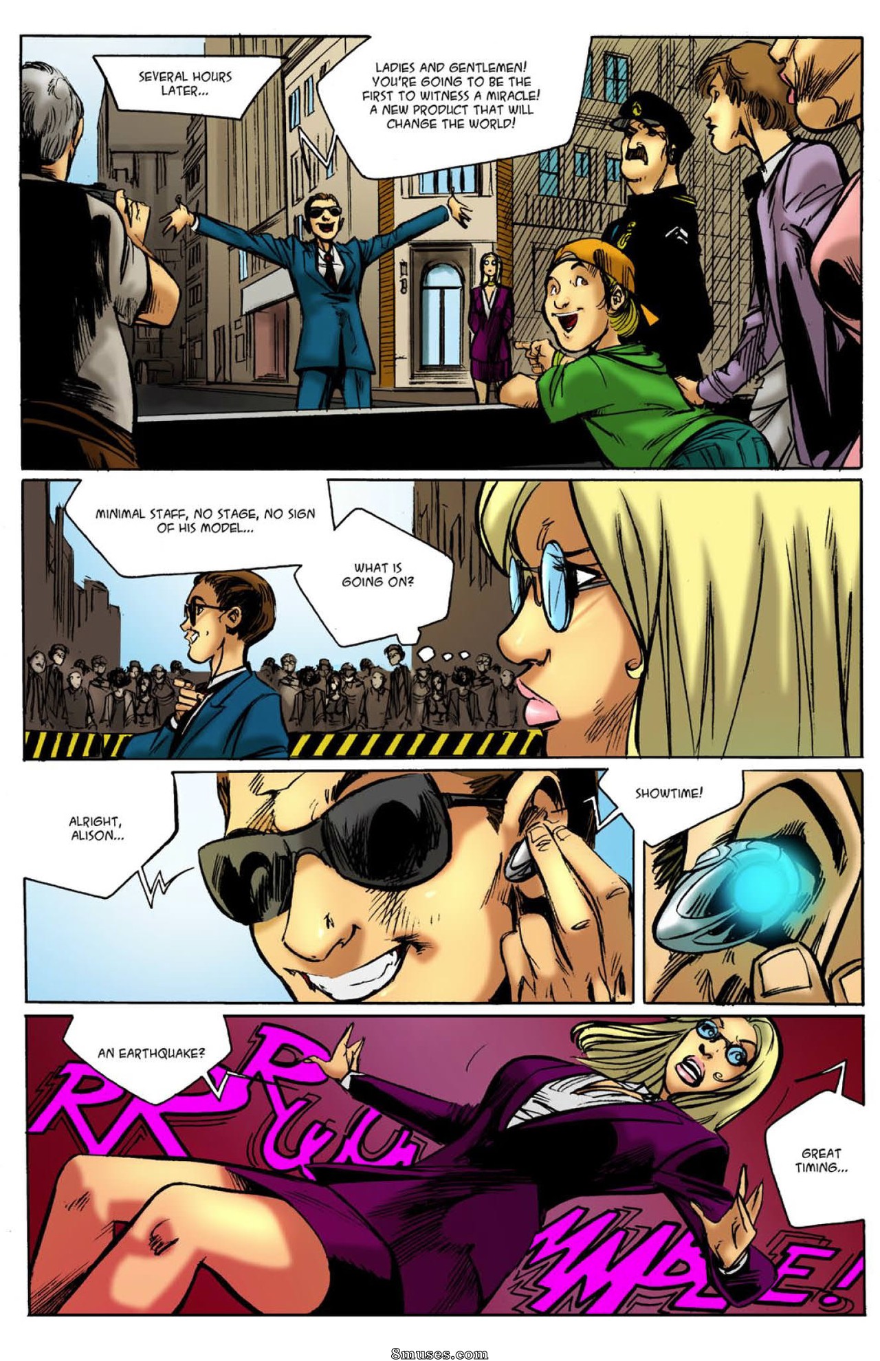 Giantess Club Comics - Estréia Grande - Página 5