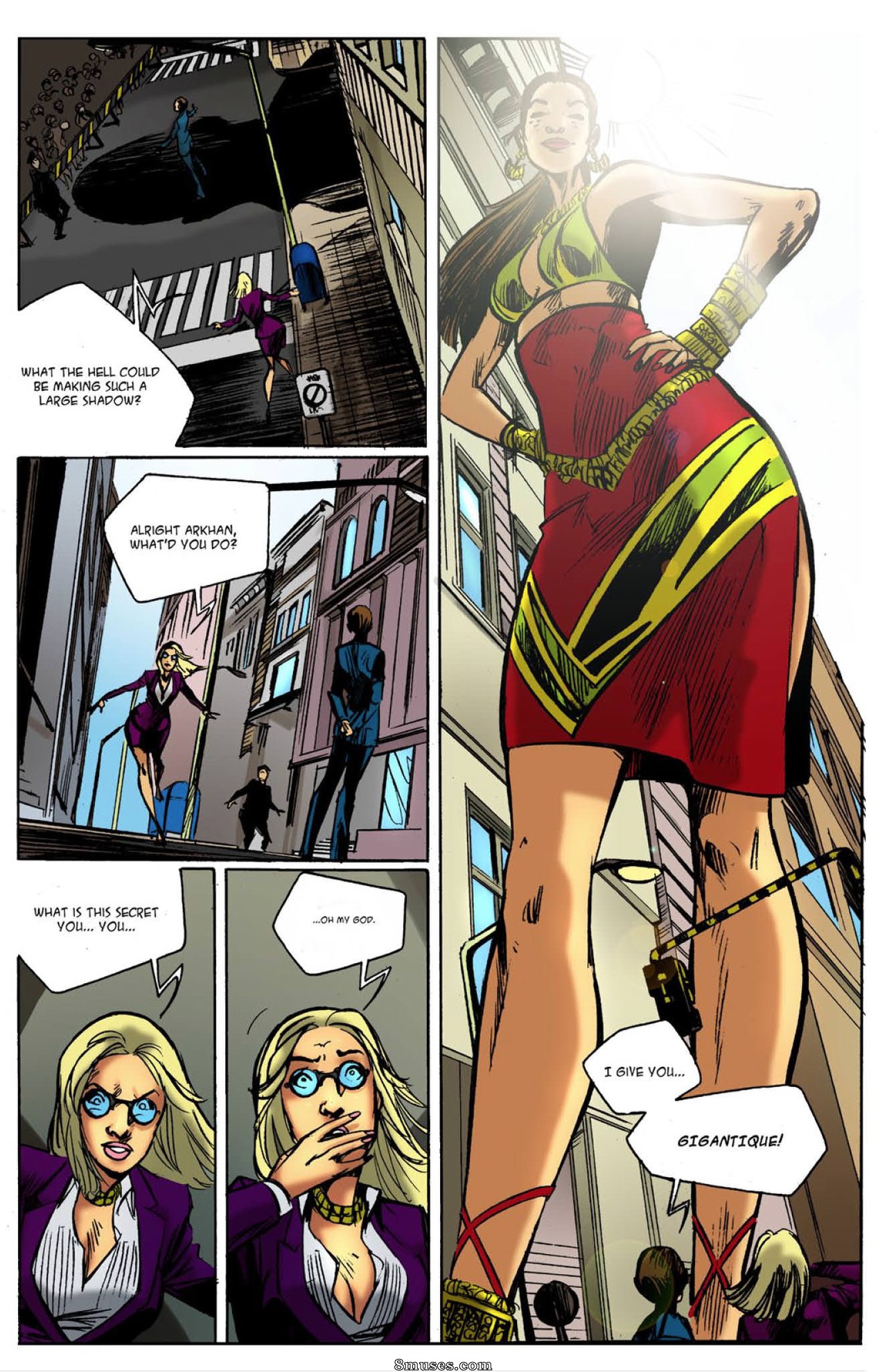 Giantess Club Comics - Big Debut - Page 6