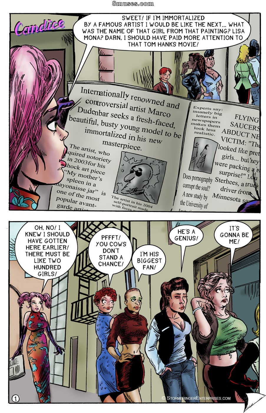 Edgar Rocha - The Erotic Adventures of Candice - Page 88