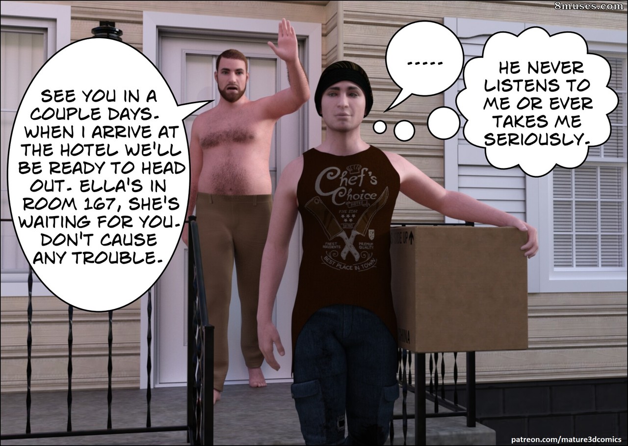 Mature3DComics - Seducción de hotel - Página 8