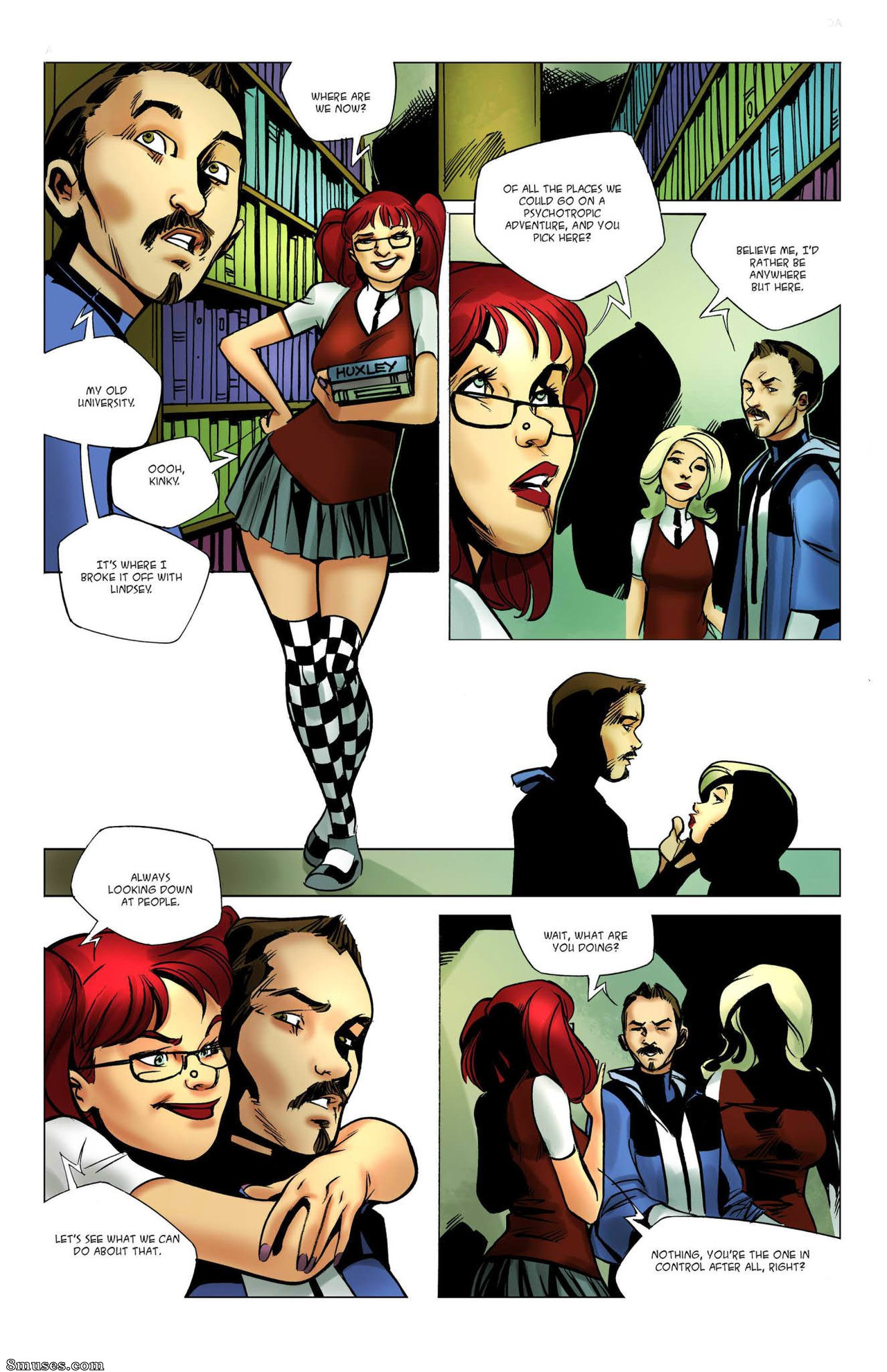 Giantess Club Comics - Abas Vermelhas - Viagem turística - Página 14