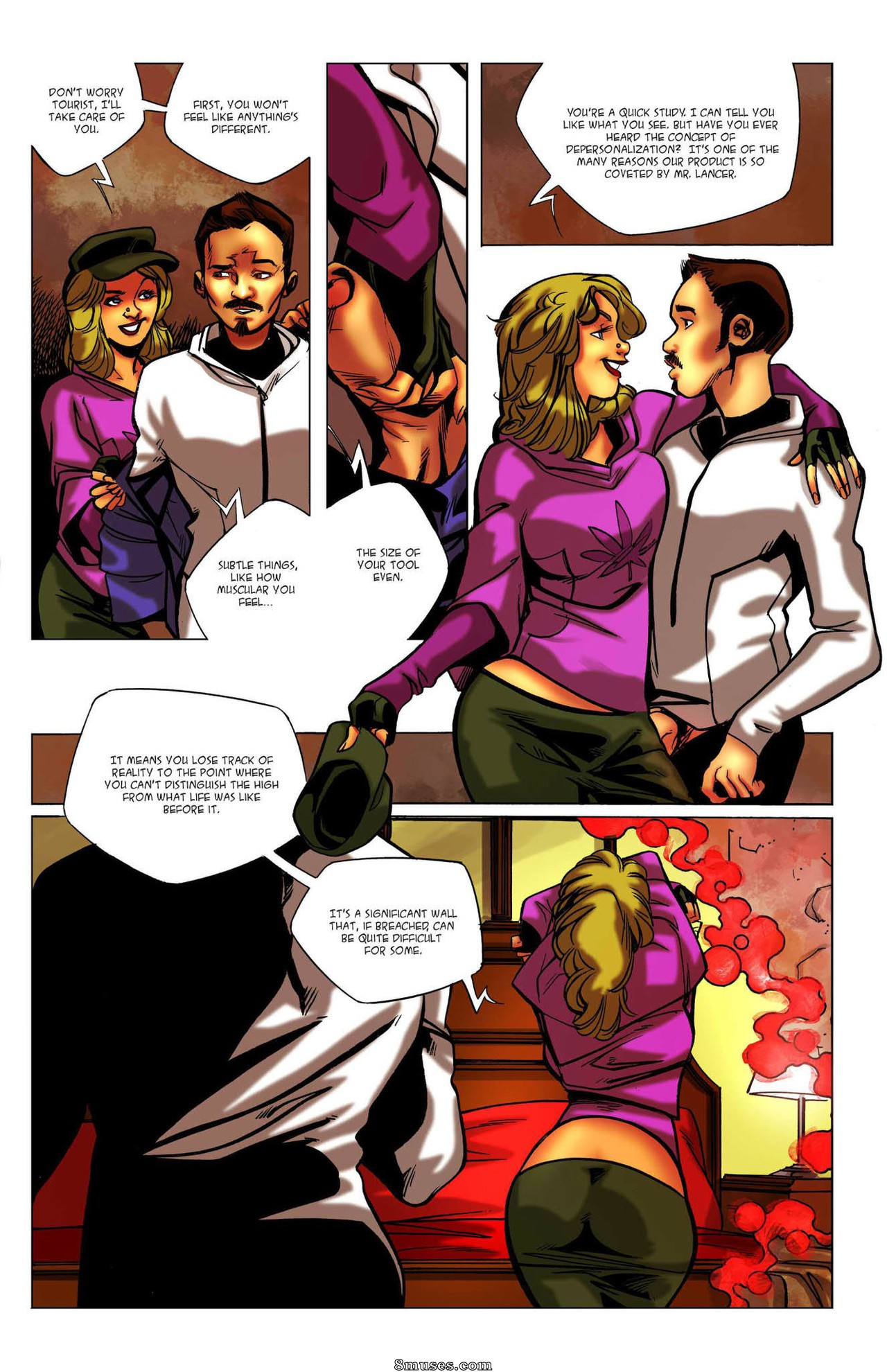 Giantess Club Comics - Red Tab - Tourist Trip - Page 5