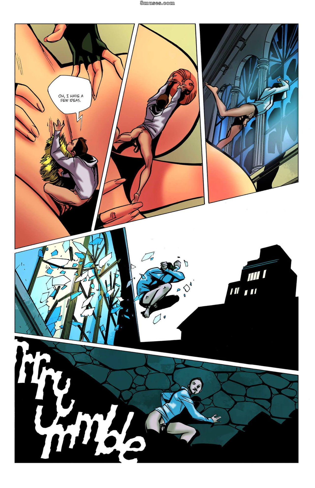 Giantess Club Comics - Red Tab - Tourist Trip - Page 11