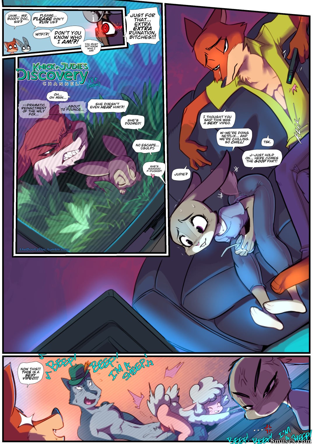 Fred Perry Comics - Canal de descubrimiento - Página 1