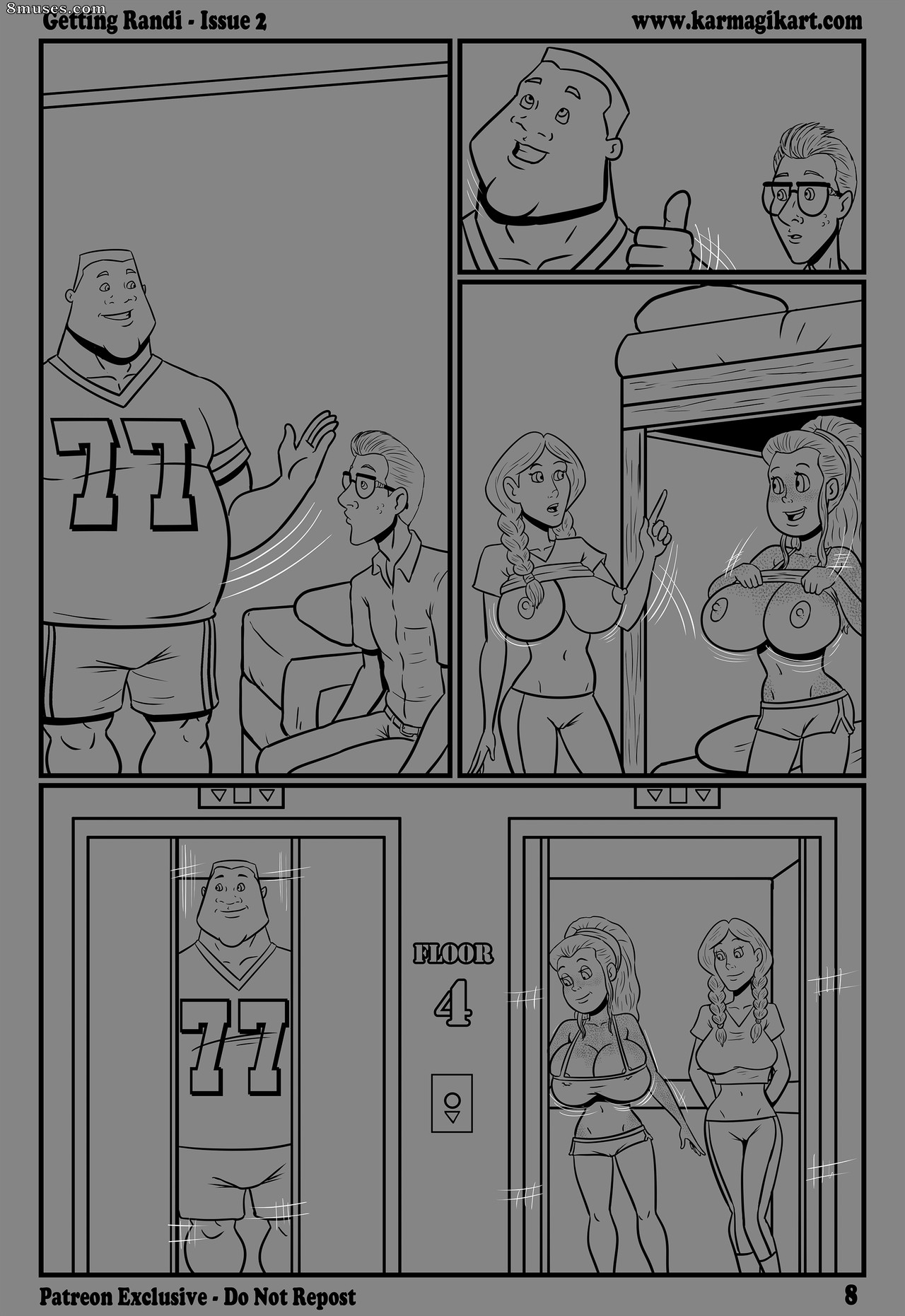 Black and White - No Text - Page 8