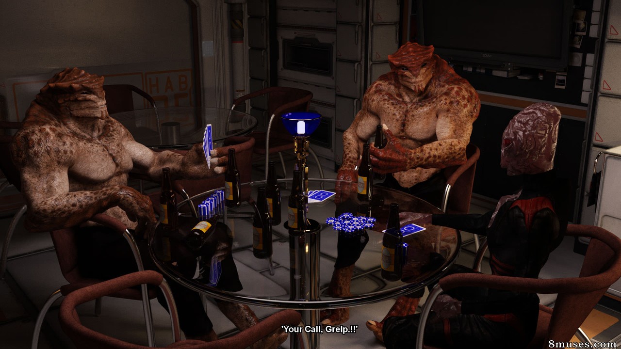 DarkSoul3D Comics - Poker Game - Page 1