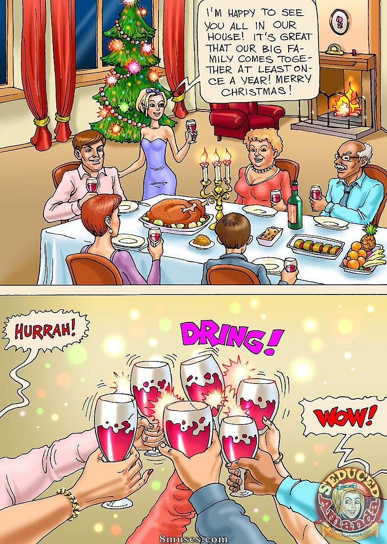 Seduced Amanda Comics - Christmas Turkey - Page 1