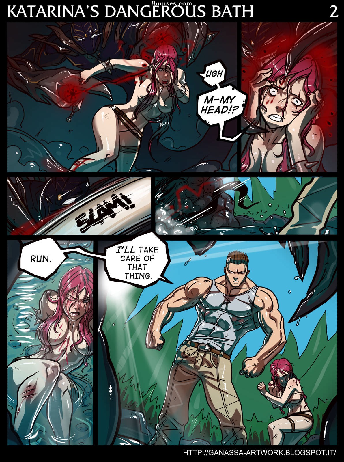 Ganassa Comics - Katarinas Dangerous Bath - Page 2