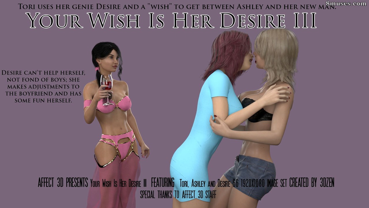 3DZen - Your Wish is Her Desire 3 - Page 1