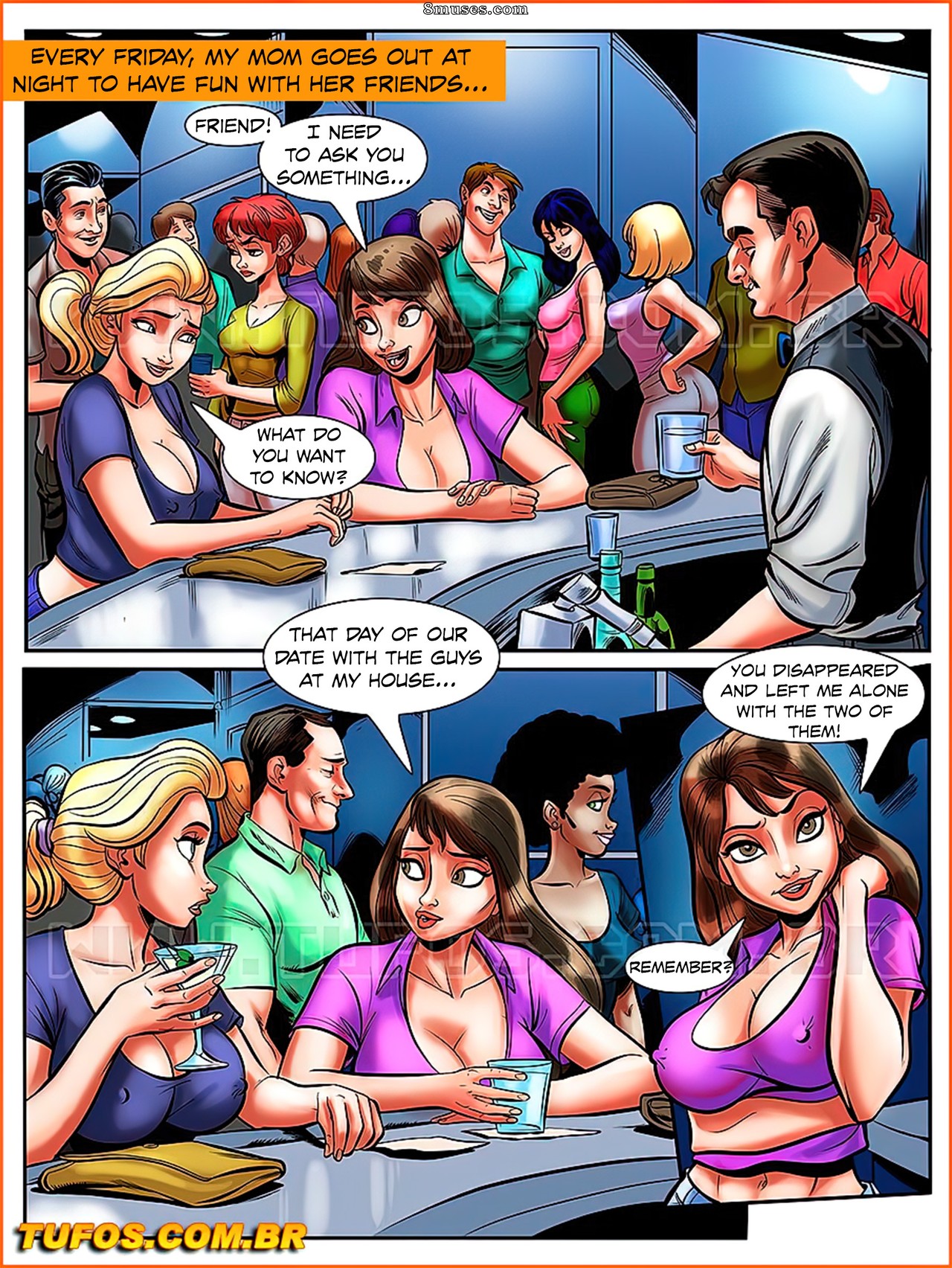O Nerd Comedor - The Nerd Stallion - English - Issue 7 - Fucking, with his mom watching - Page 2