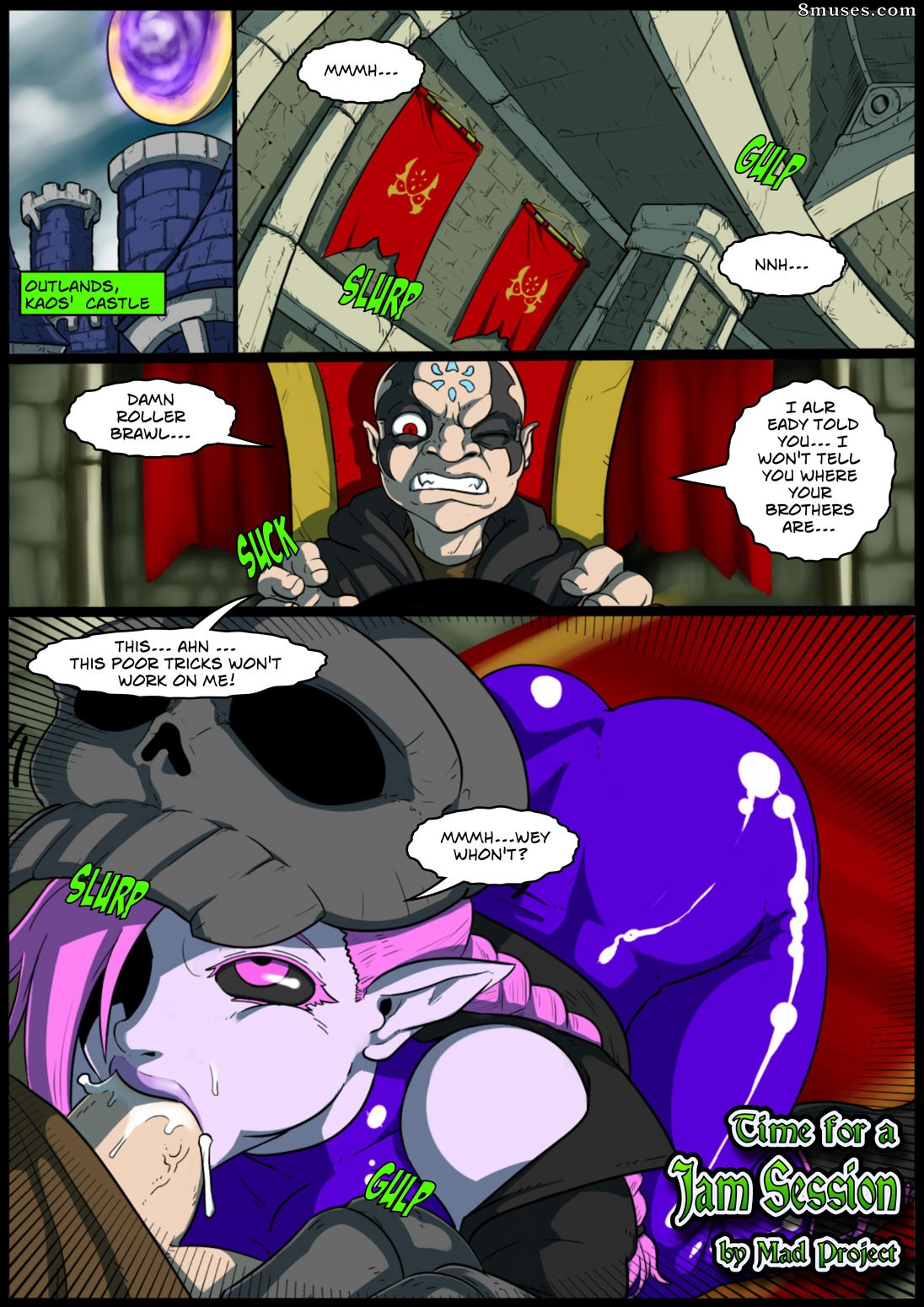 MAD-Project Comics - Hora de una sesión de jam - Página 1