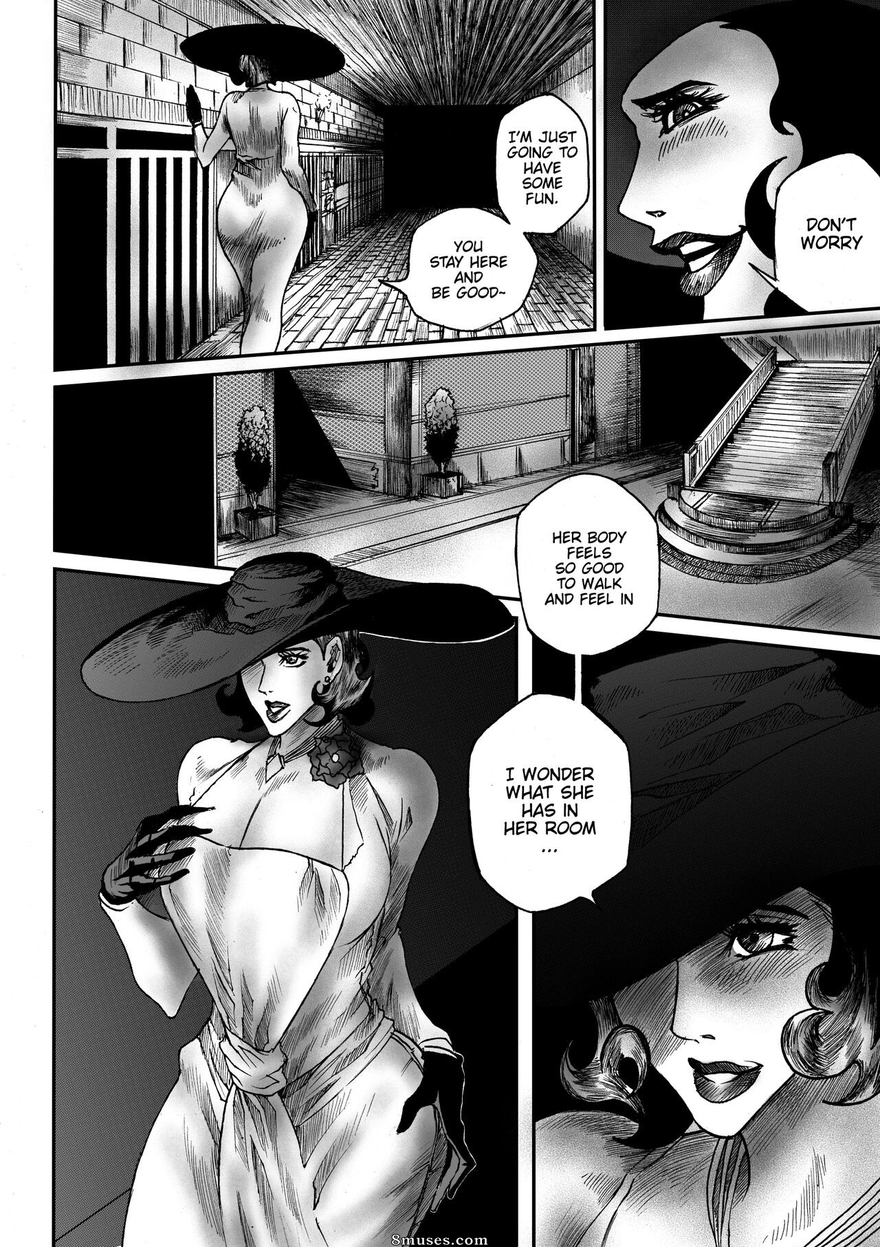 TSFC Comics - Troca de corpo da Lady Dimitrescu (Resident Evil) - Página 5