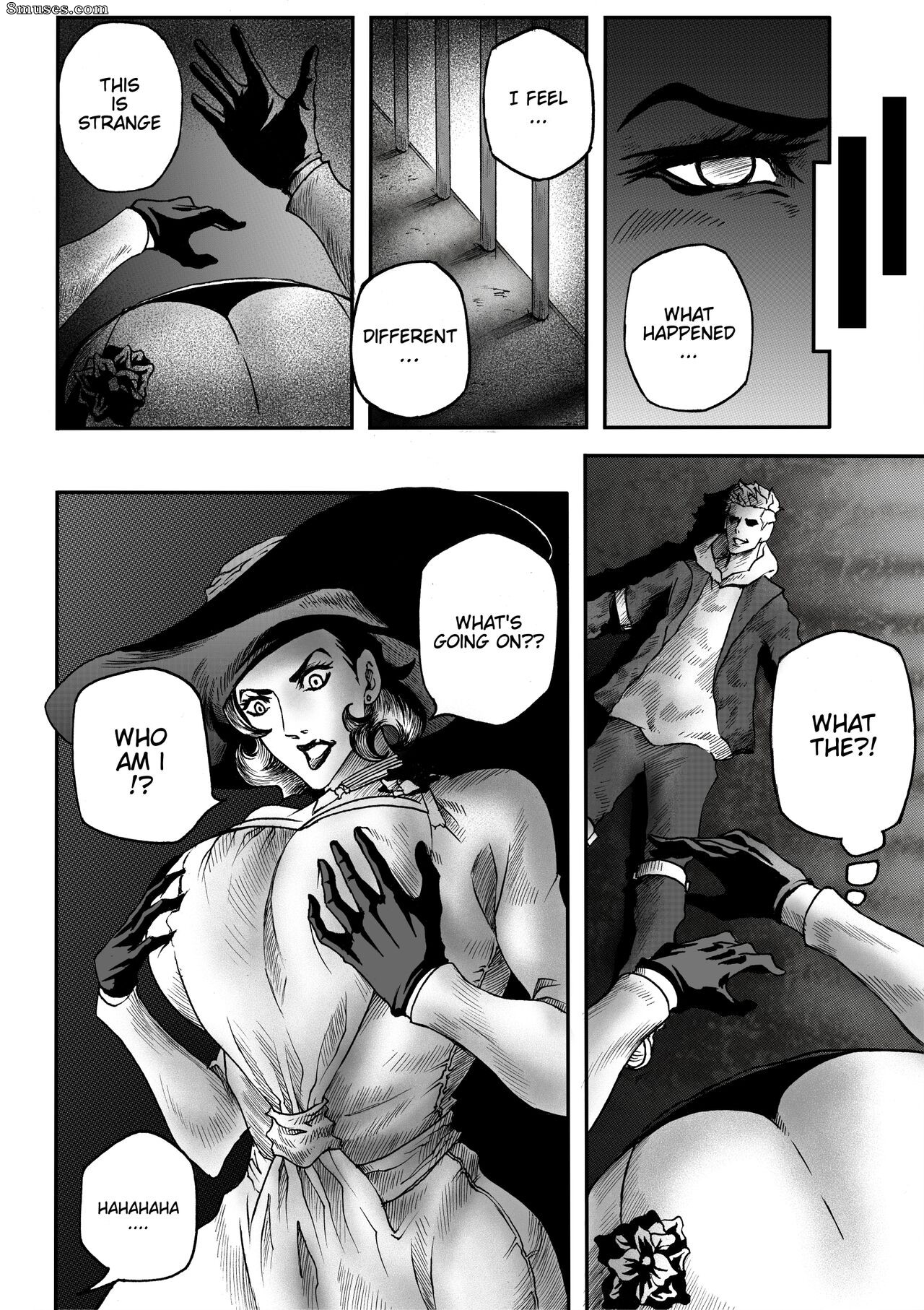 TSFC Comics - Lady Dimitrescu Bodyswap (Resident Evil) - Page 3