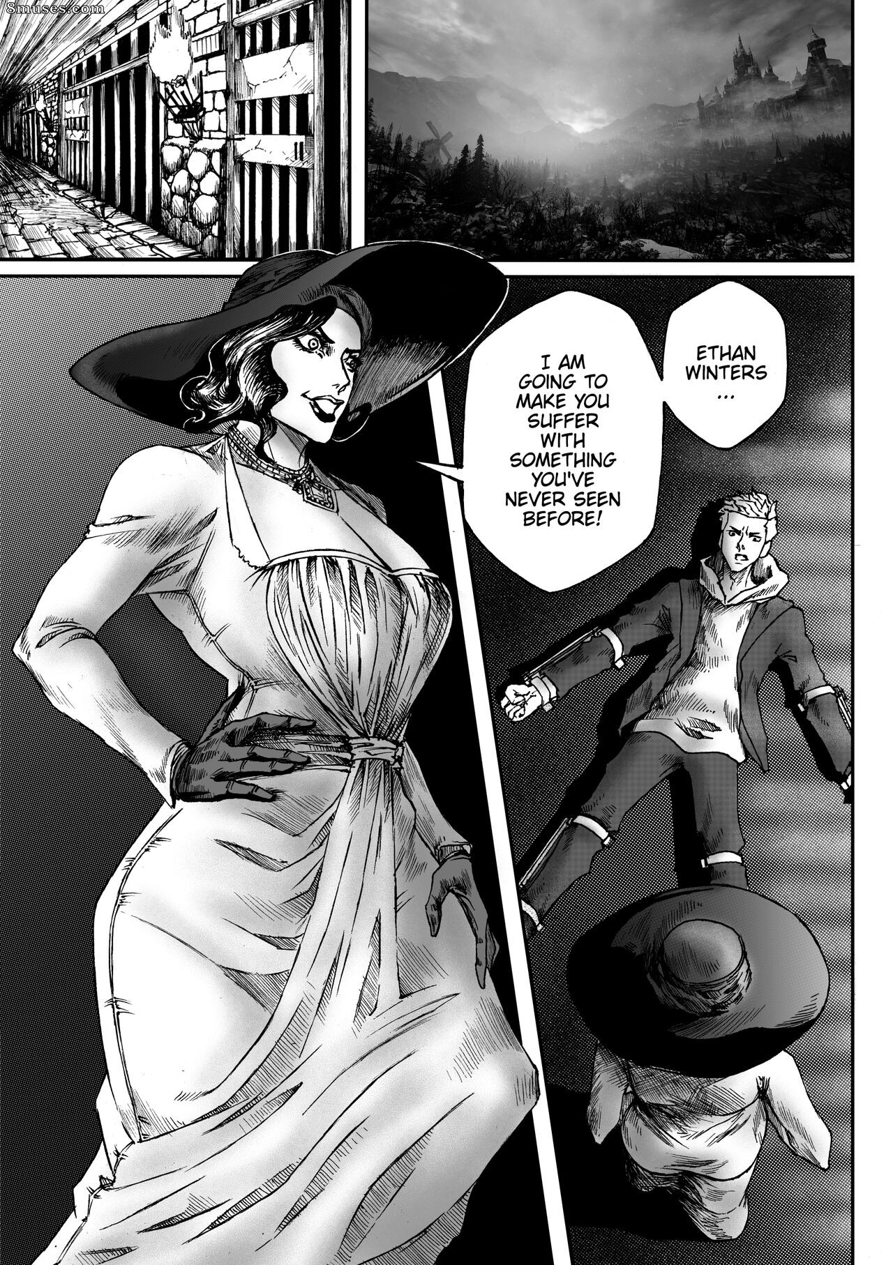 TSFC Comics - Troca de corpo da Lady Dimitrescu (Resident Evil) - Página 2