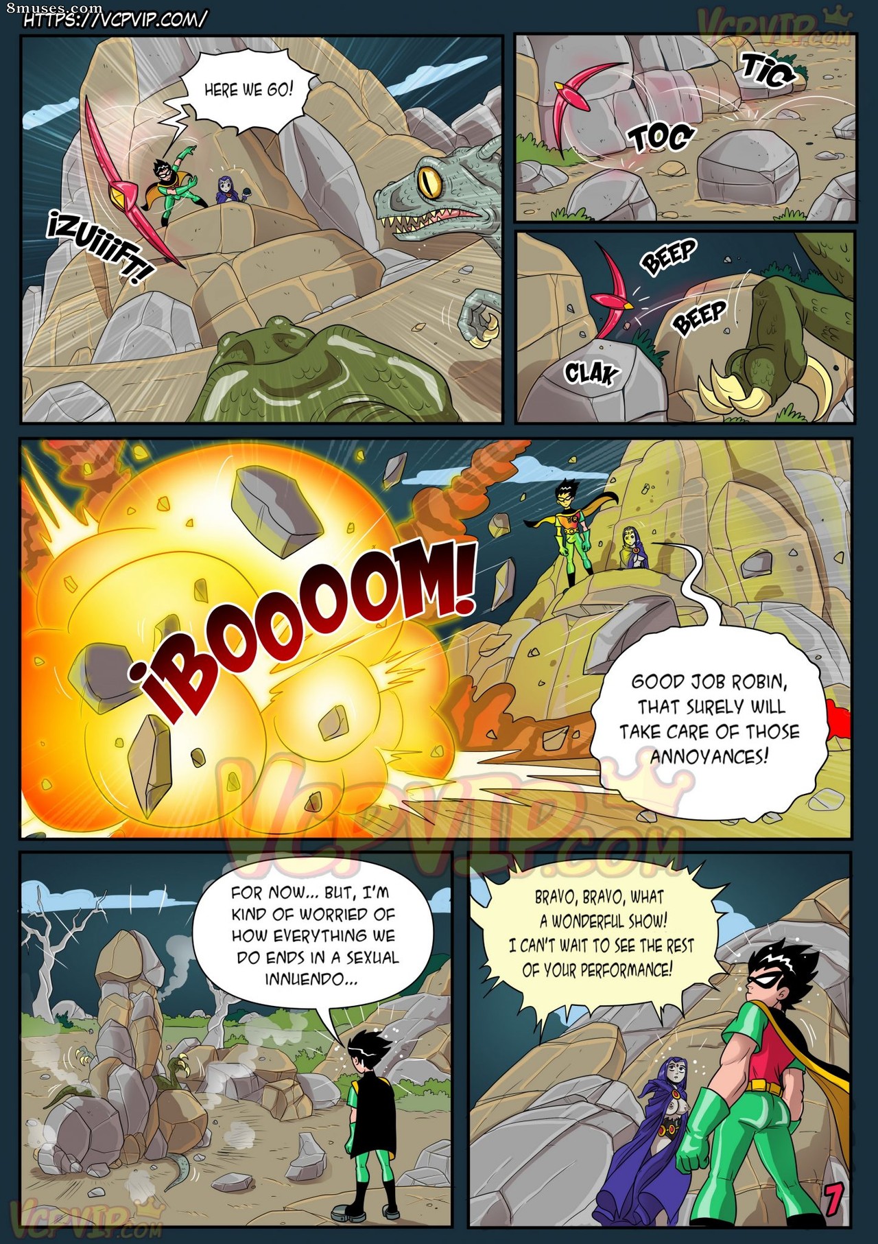 Macergo - Teen Titans Stranded - Page 8