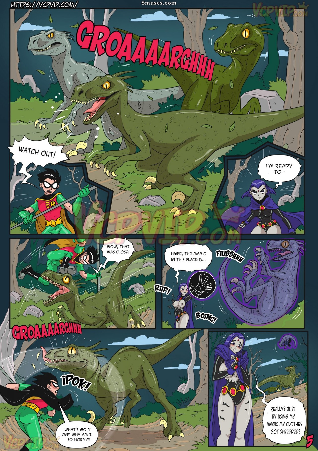 Macergo - Teen Titans Stranded - Page 6