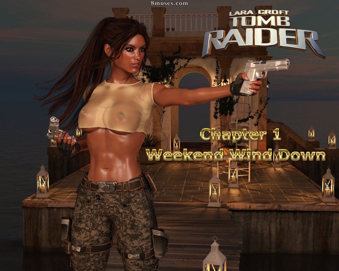 3DX-Lara-Croft - Chapter 01 - Weekend Wind Down - Page 1