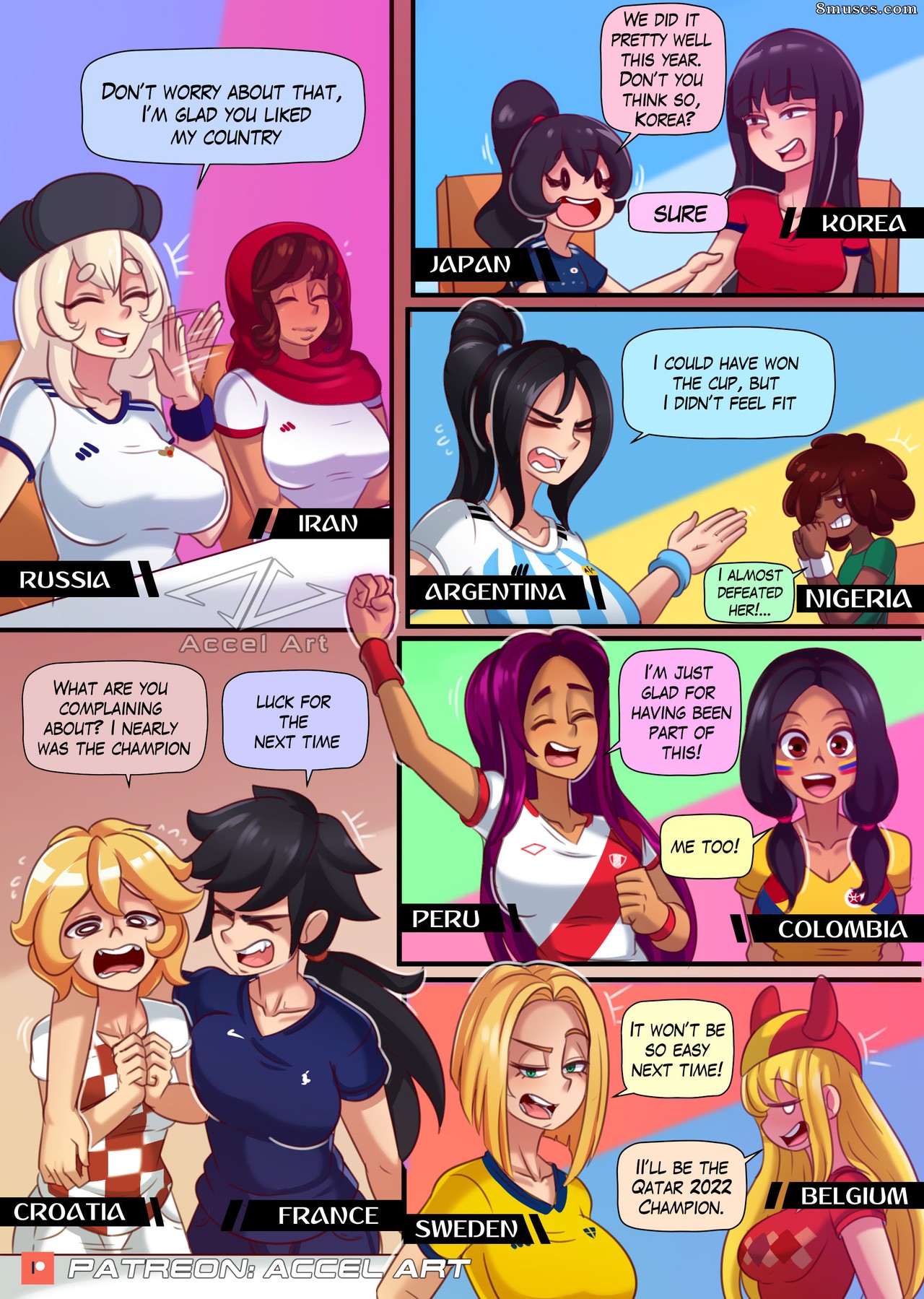 Page 4 | Accel-Art-Comics/World-Cup-Girls | 8muses - Sex Comics